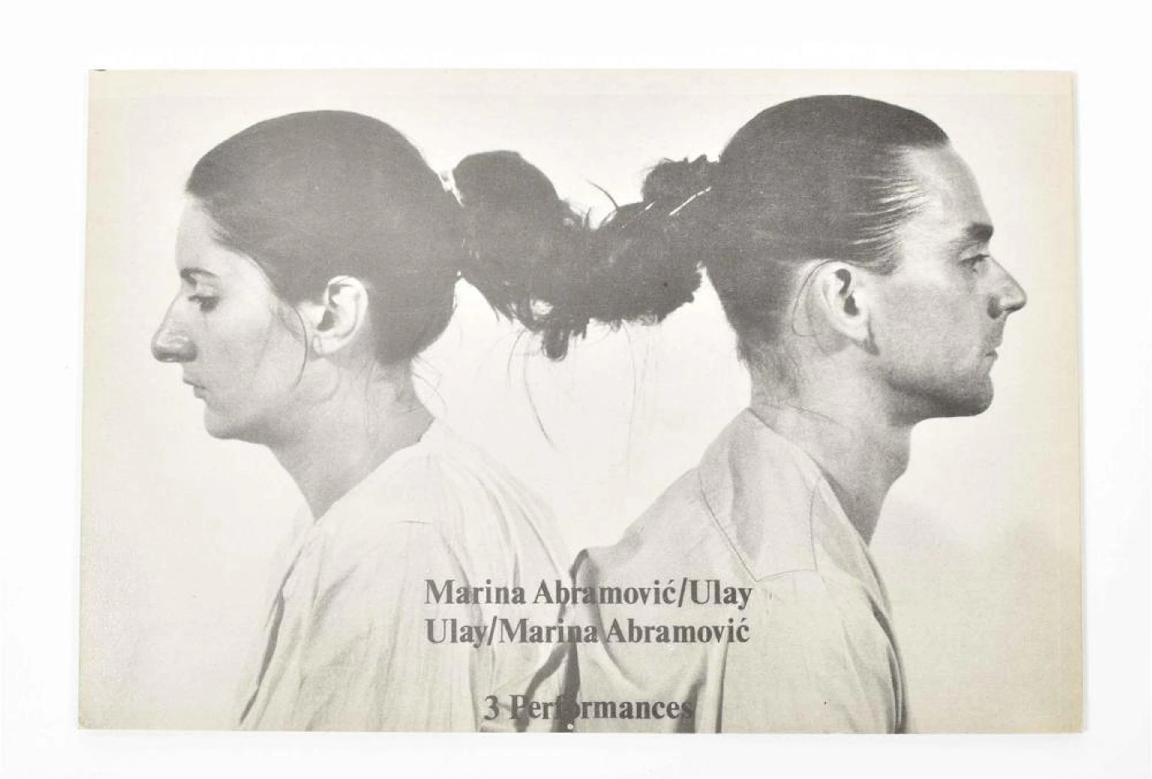 [1970S] MARINA ABRAMOVIC/ULAY, 3 PERFORMANCES