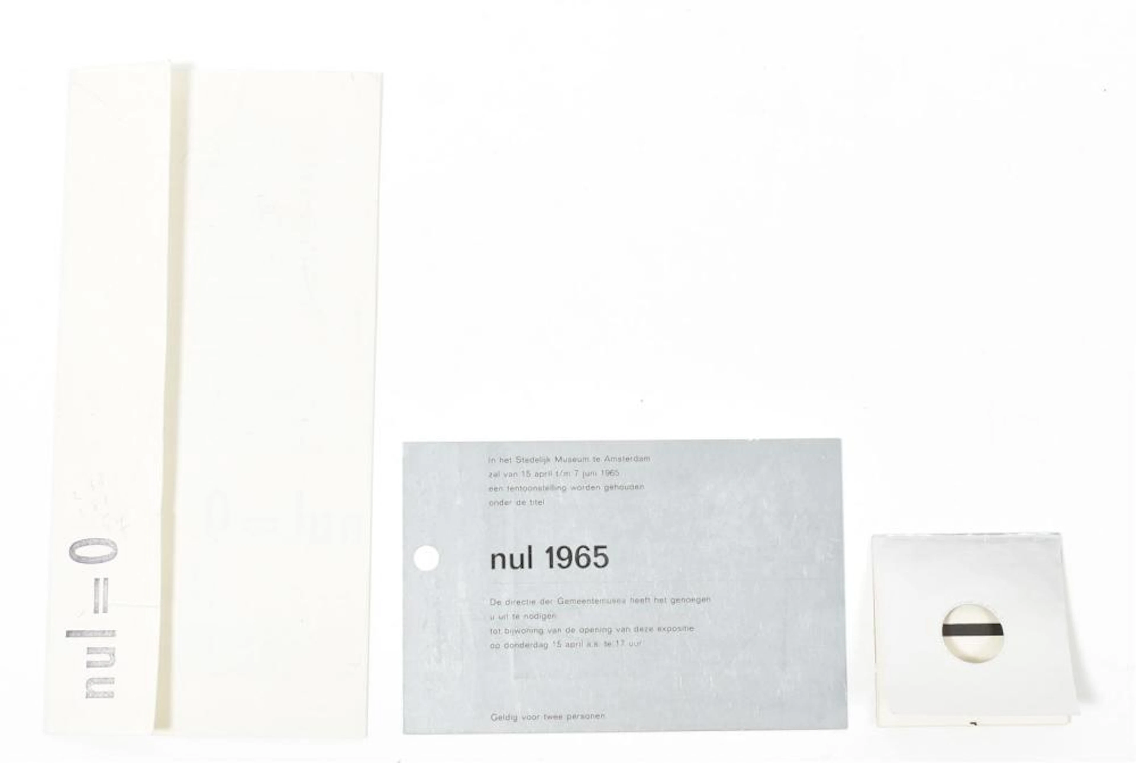 [1960S] NUL EPHEMERA