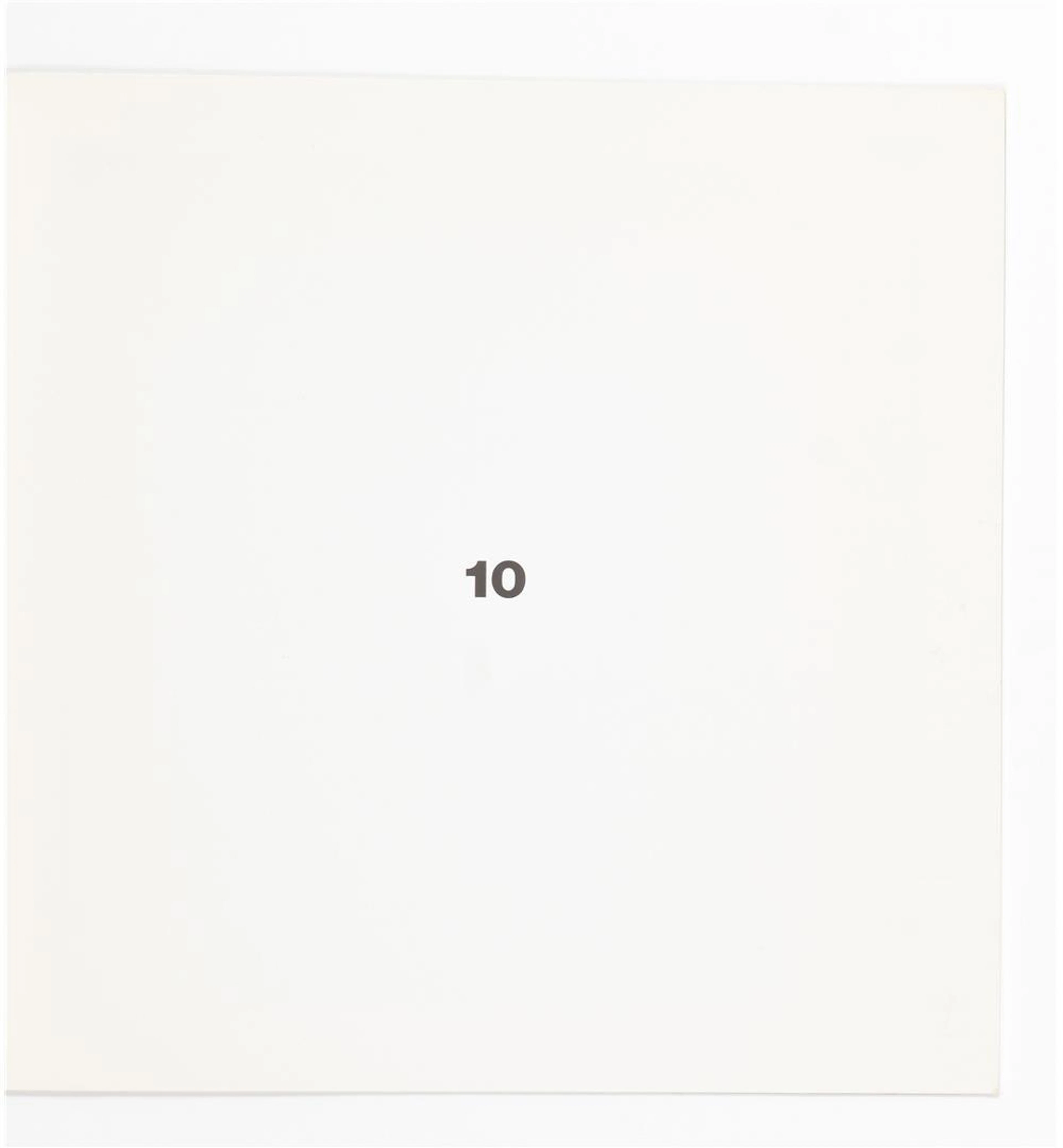 [GROUNDBREAKING GROUP SHOW CATALOGUES 1960/70S] 10 TEN