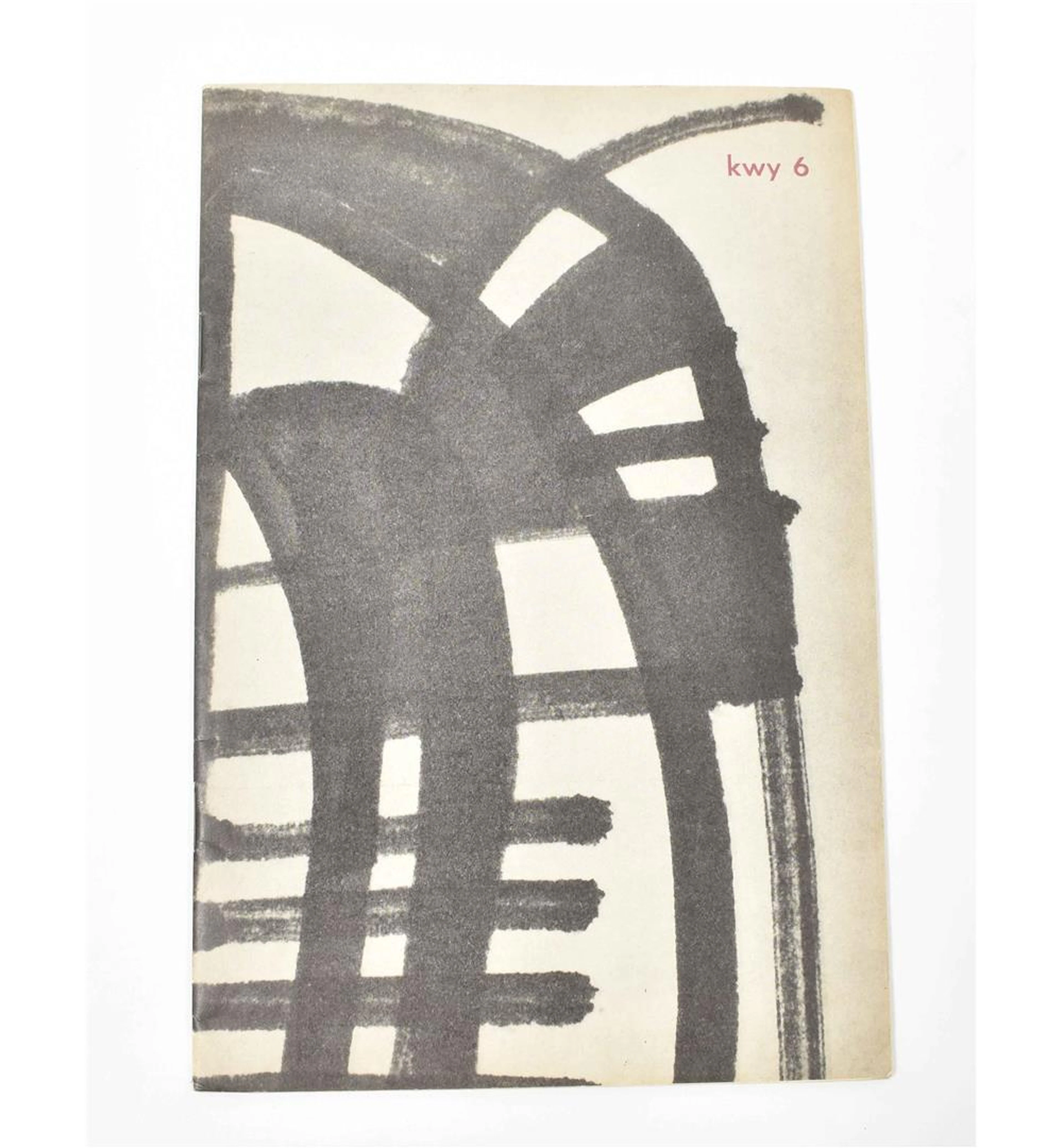 [1960S] KWY 6, JUNE 1960. PARIS, REVUE TRIMESTRIELLE D'ART ACTUEL, 1960