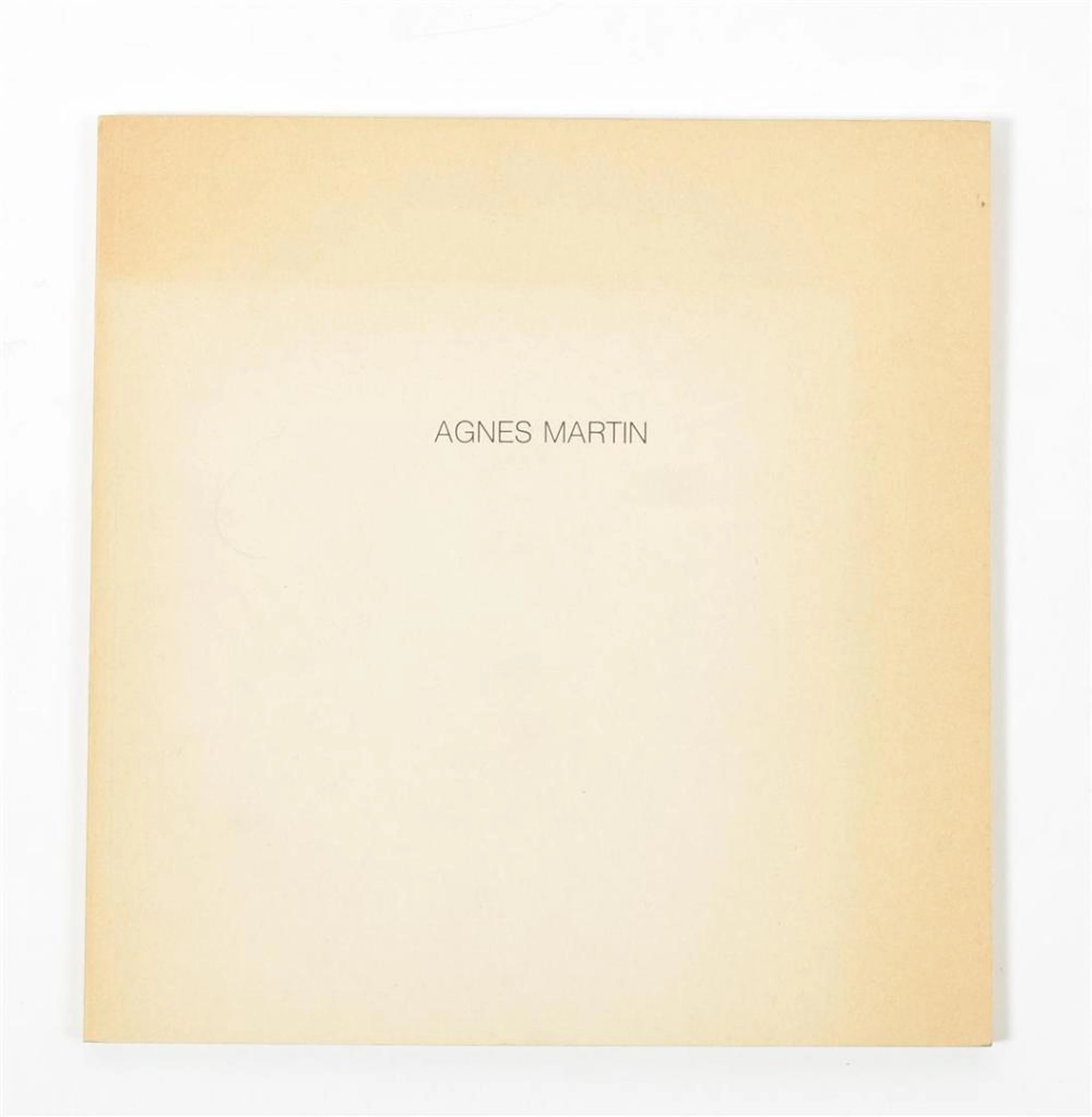 [1970S] AGNES MARTIN. MÜNCHEN, KUNSTRAUM MÜNCHEN, 1973
