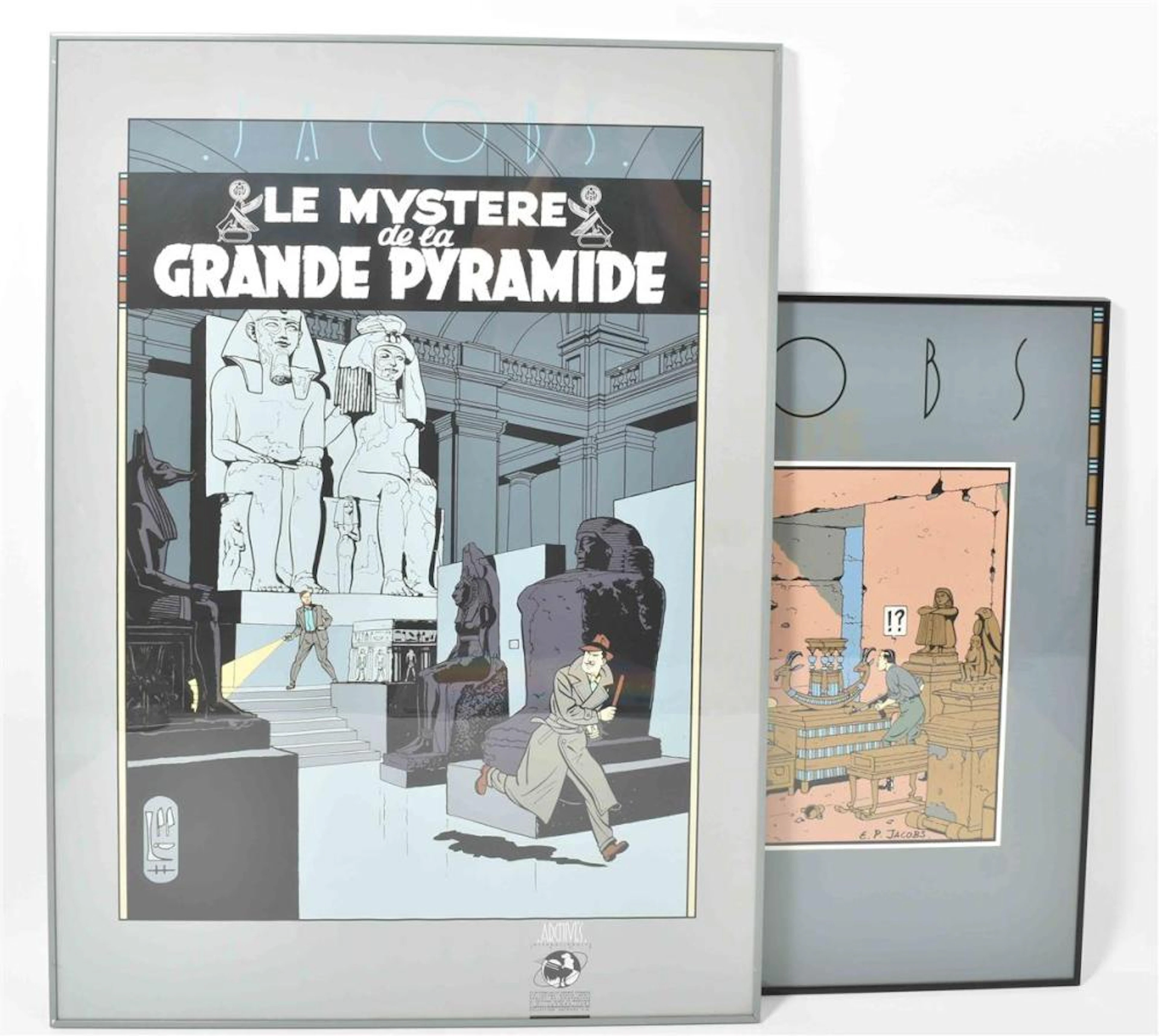 [COMICS] JACOBS, E.P. TWO BLAKE AND MORTIMER POSTERS