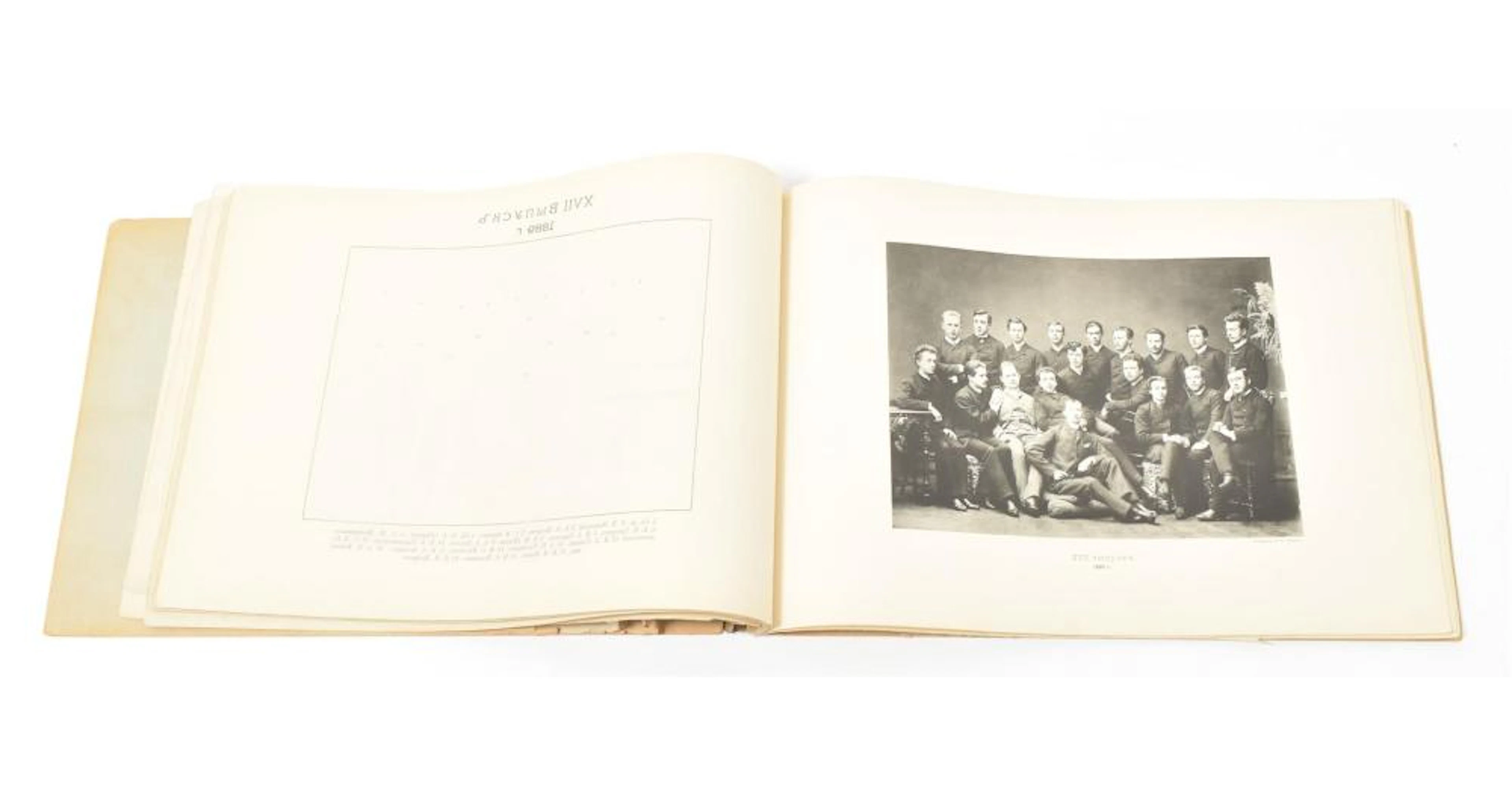 [PHOTOGRAPHY] [RUSSIA] ALBUM OF MOSCOW'S IMPERIAL LYCEUM GRADUATES, 1873-1901