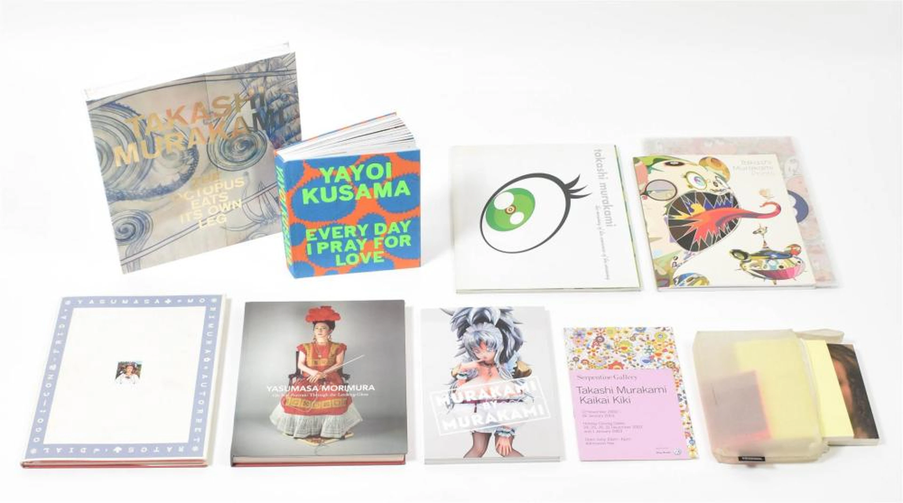 [PHOTOBOOKS] [SIGNED COPY] EIGHT PHOTOBOOKS ON THE WORK...