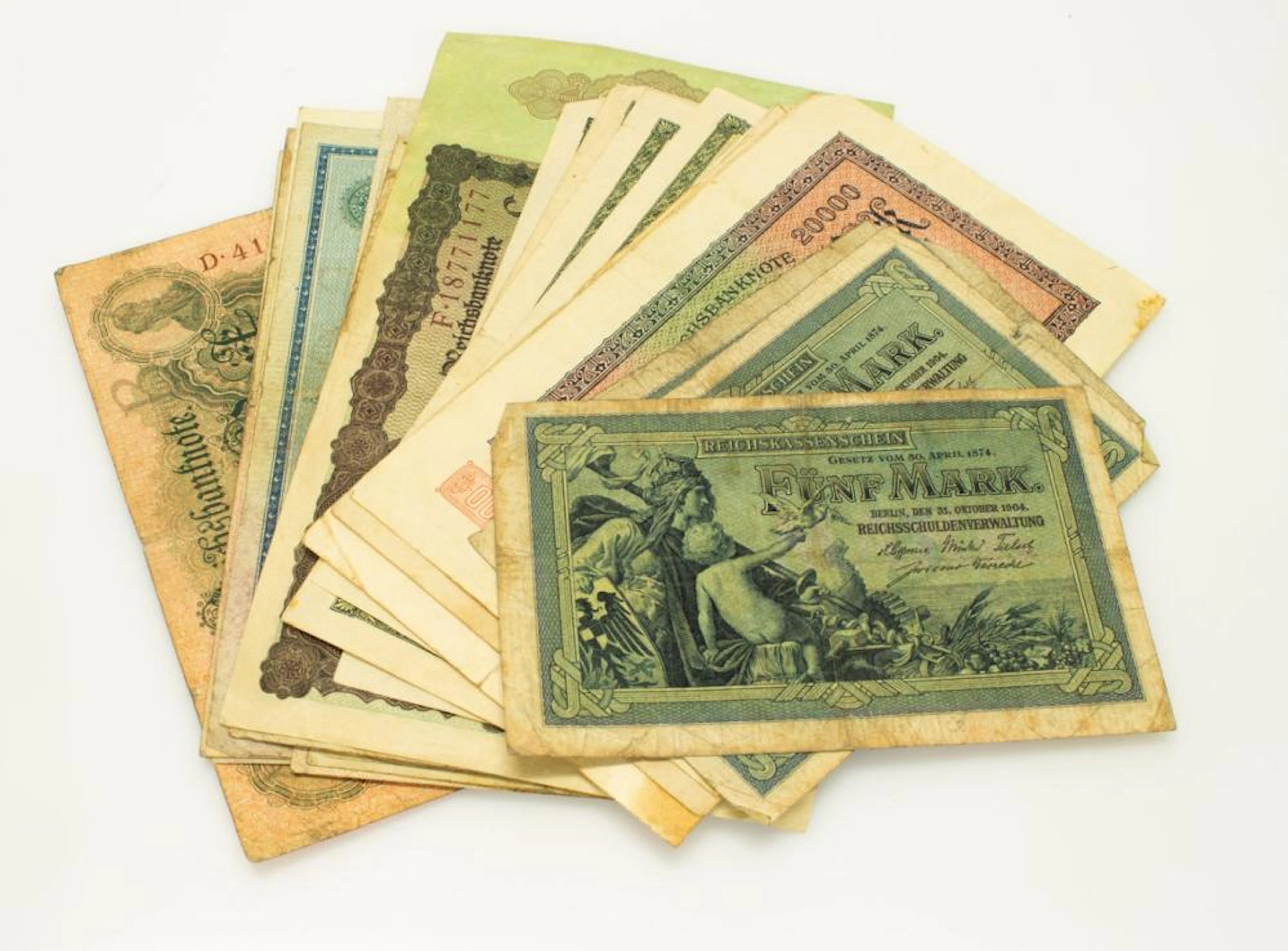 Lot Papiergeld