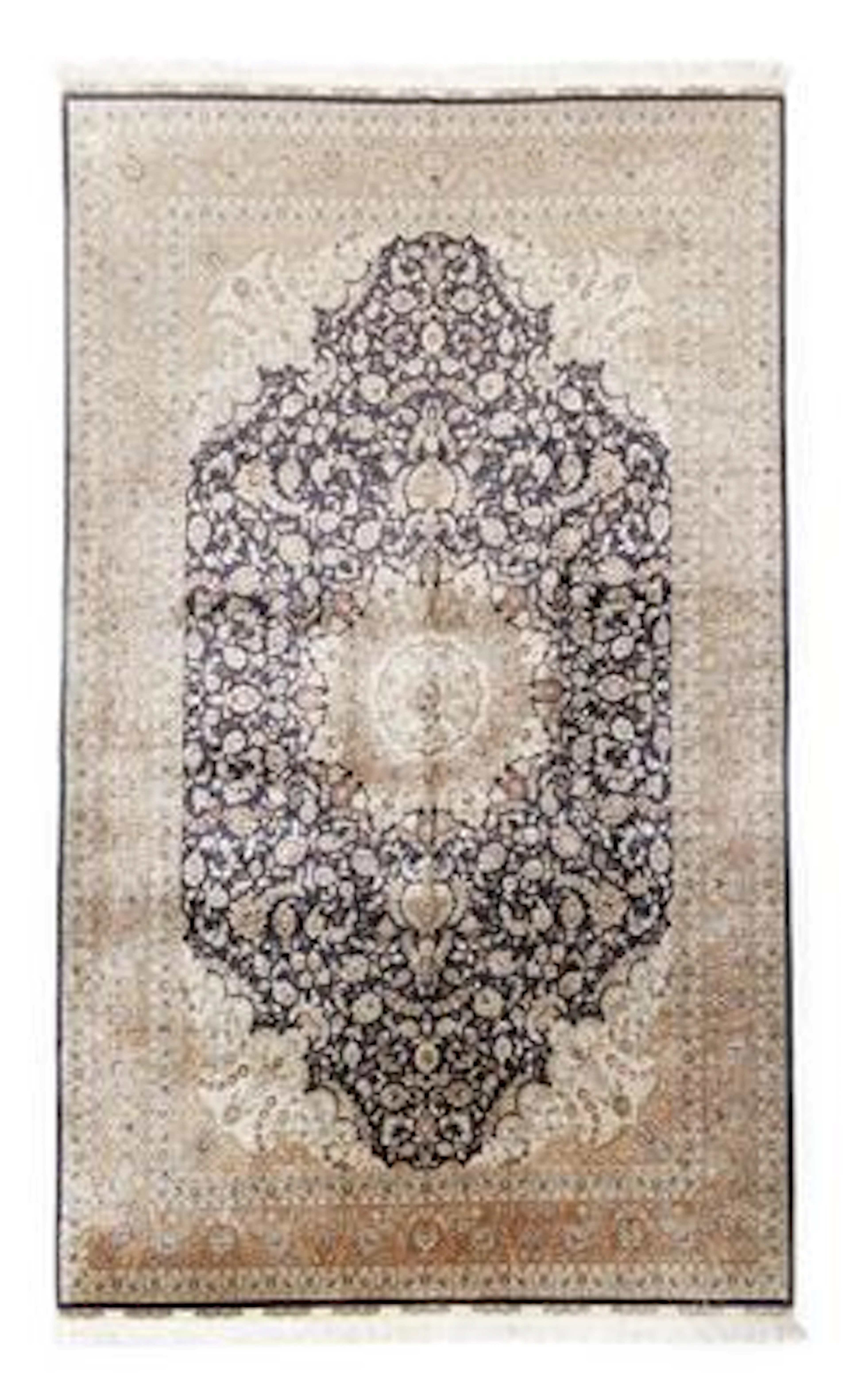 China Seide ca. 296 x 203 cm