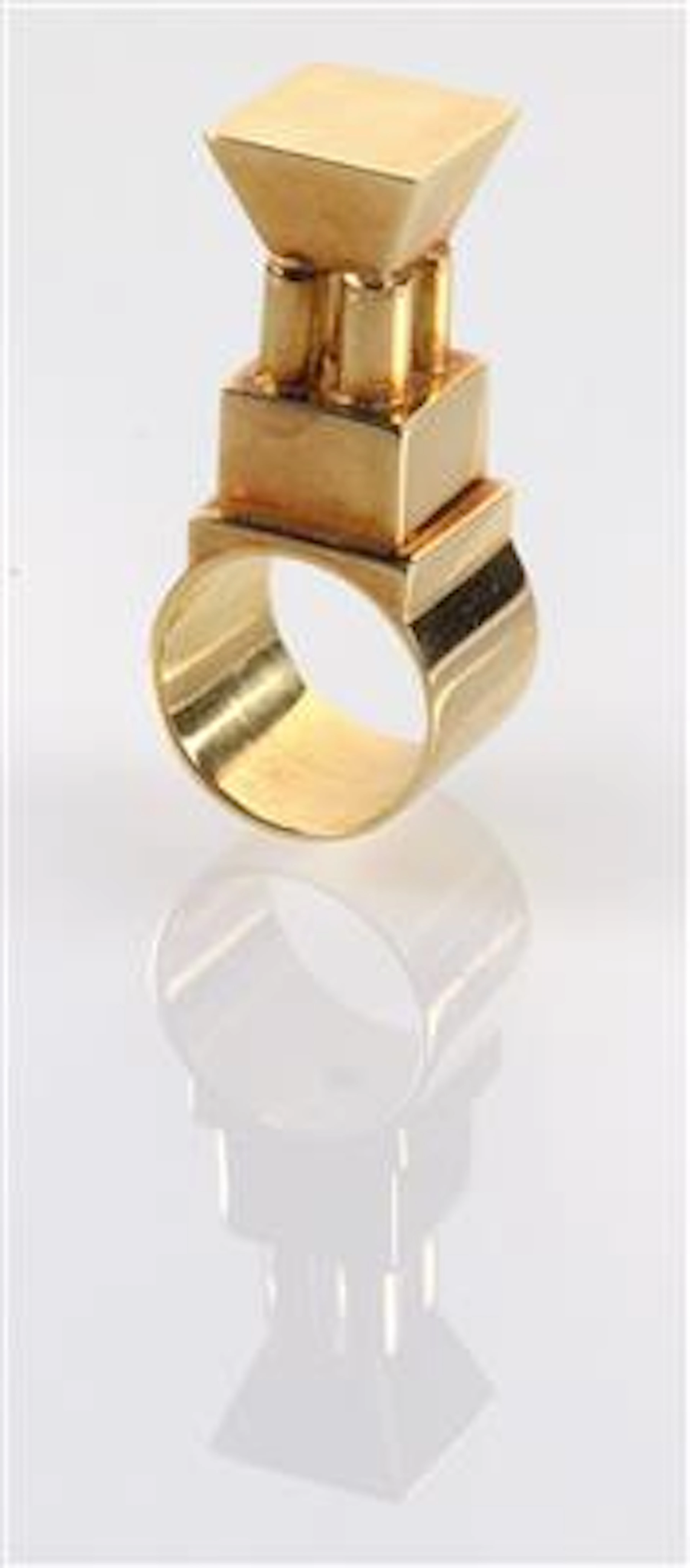 Ring, designed by Hans Hollein *