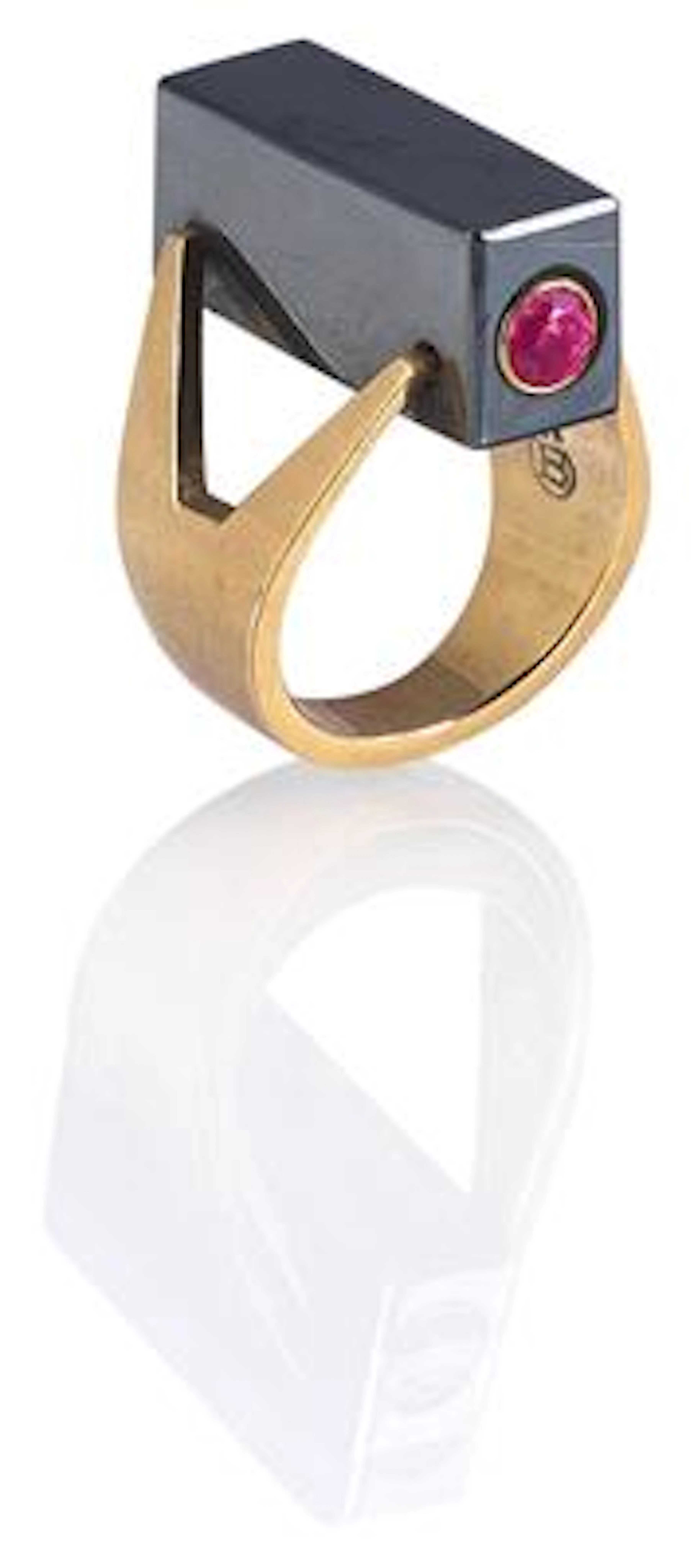 Friedrich Becker haematite ring