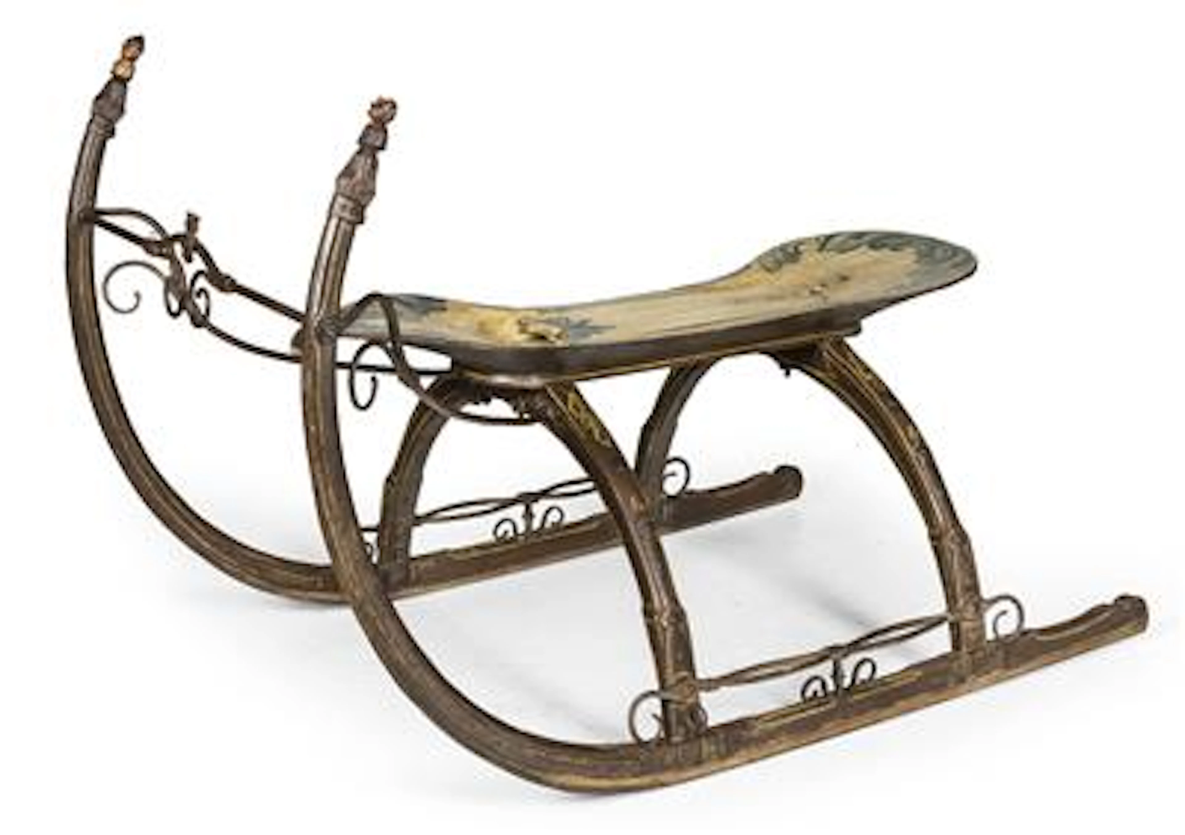 Rustic sledge, or “Gasslschlitten”