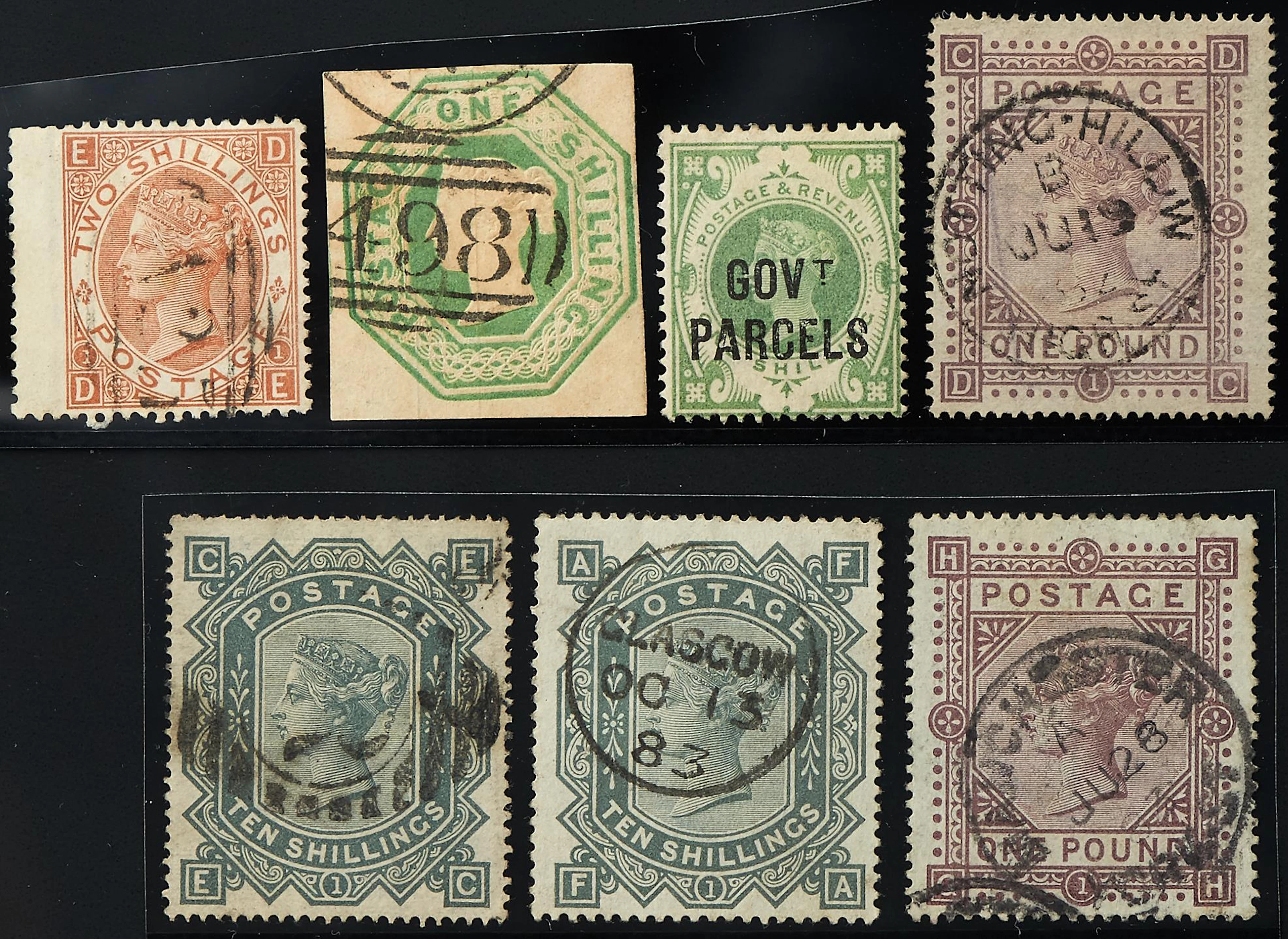 gestempelt/(*)/*/Briefstück - Sammlung Großbrit. ca. 1840/1940