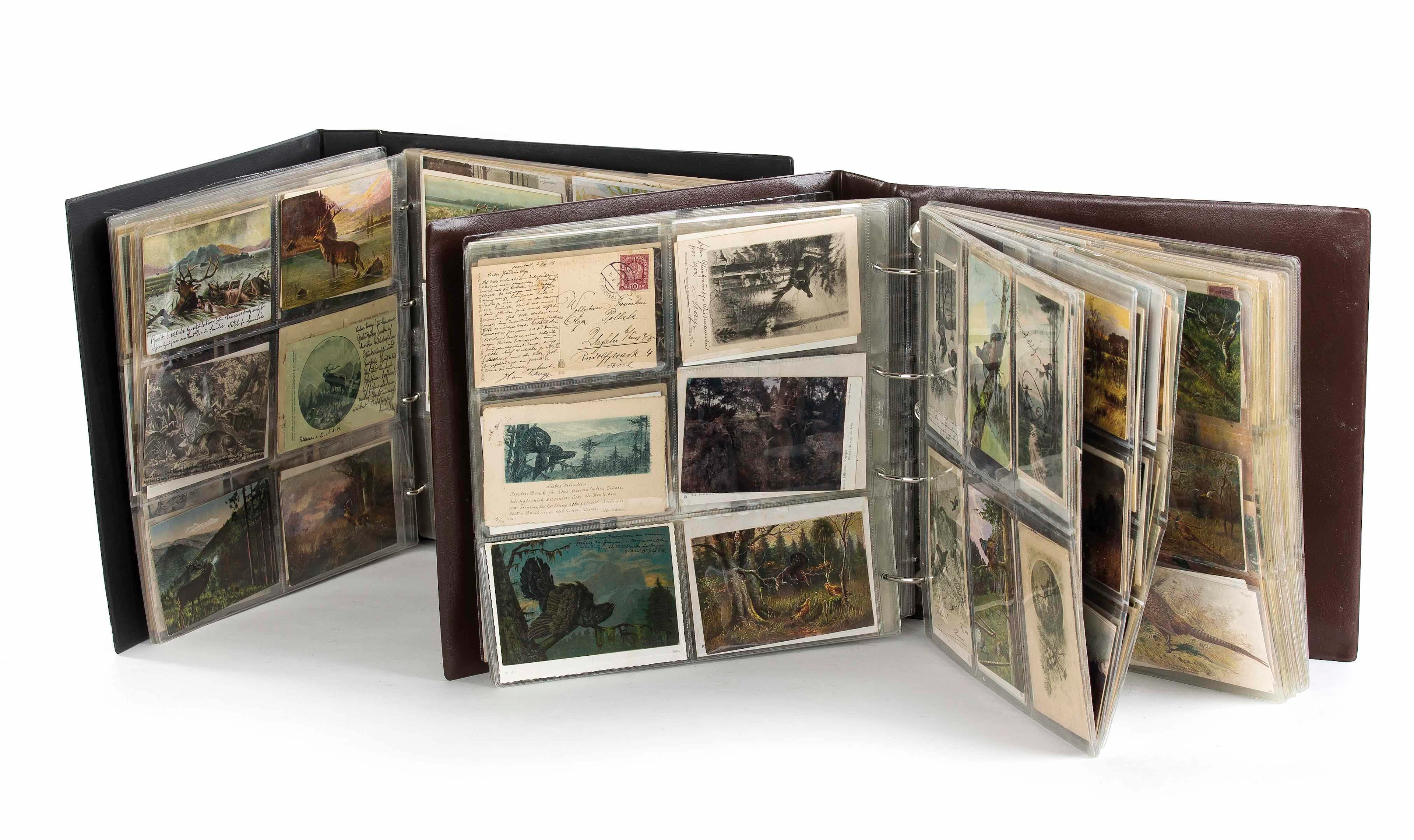 Sammlung von ca. 5600 Stück alte Postkarten, ab ca. 1900