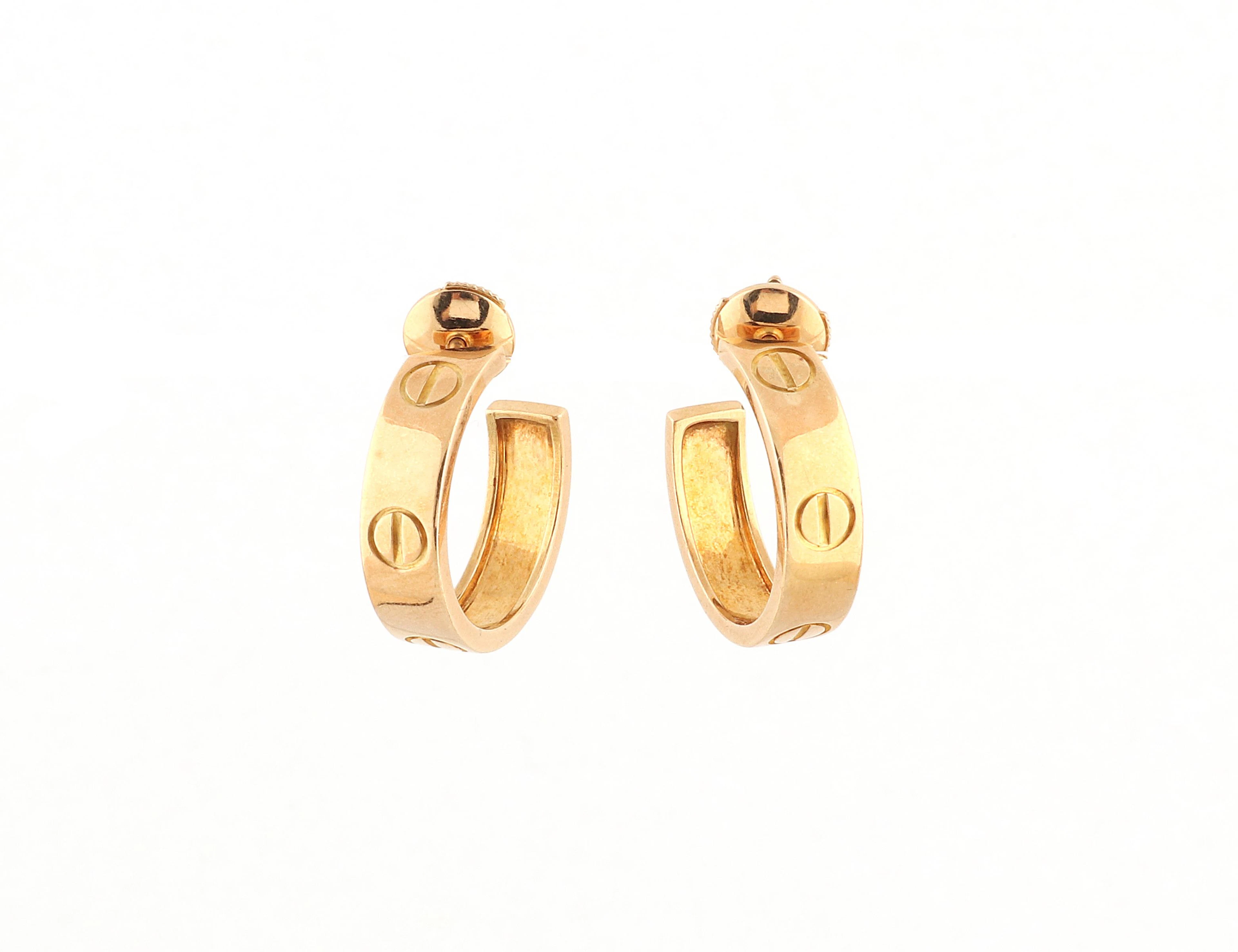 Cartier Ohrringe Love
