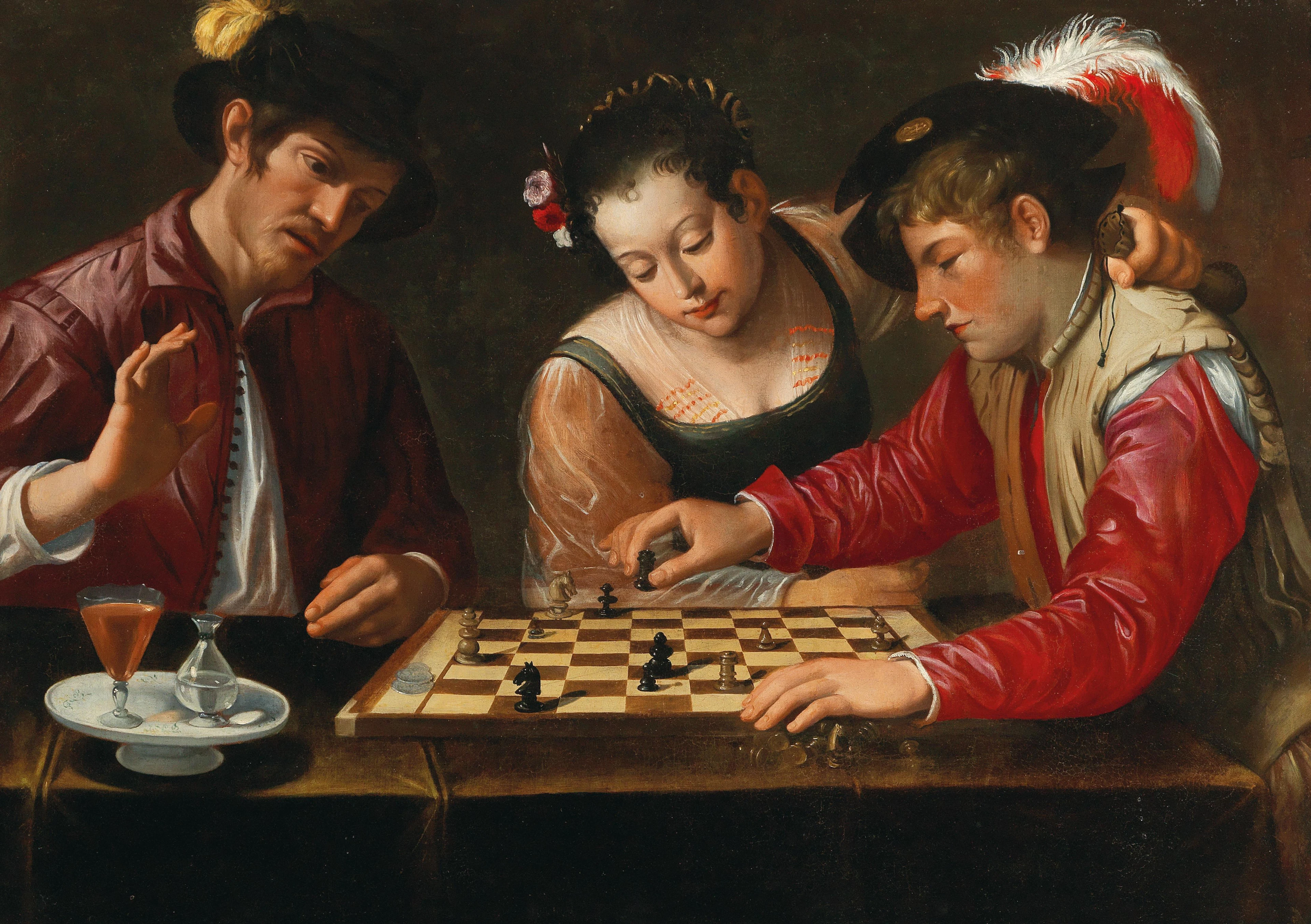 Follower of Michelangelo Merisi, called Caravaggio, 17th Century