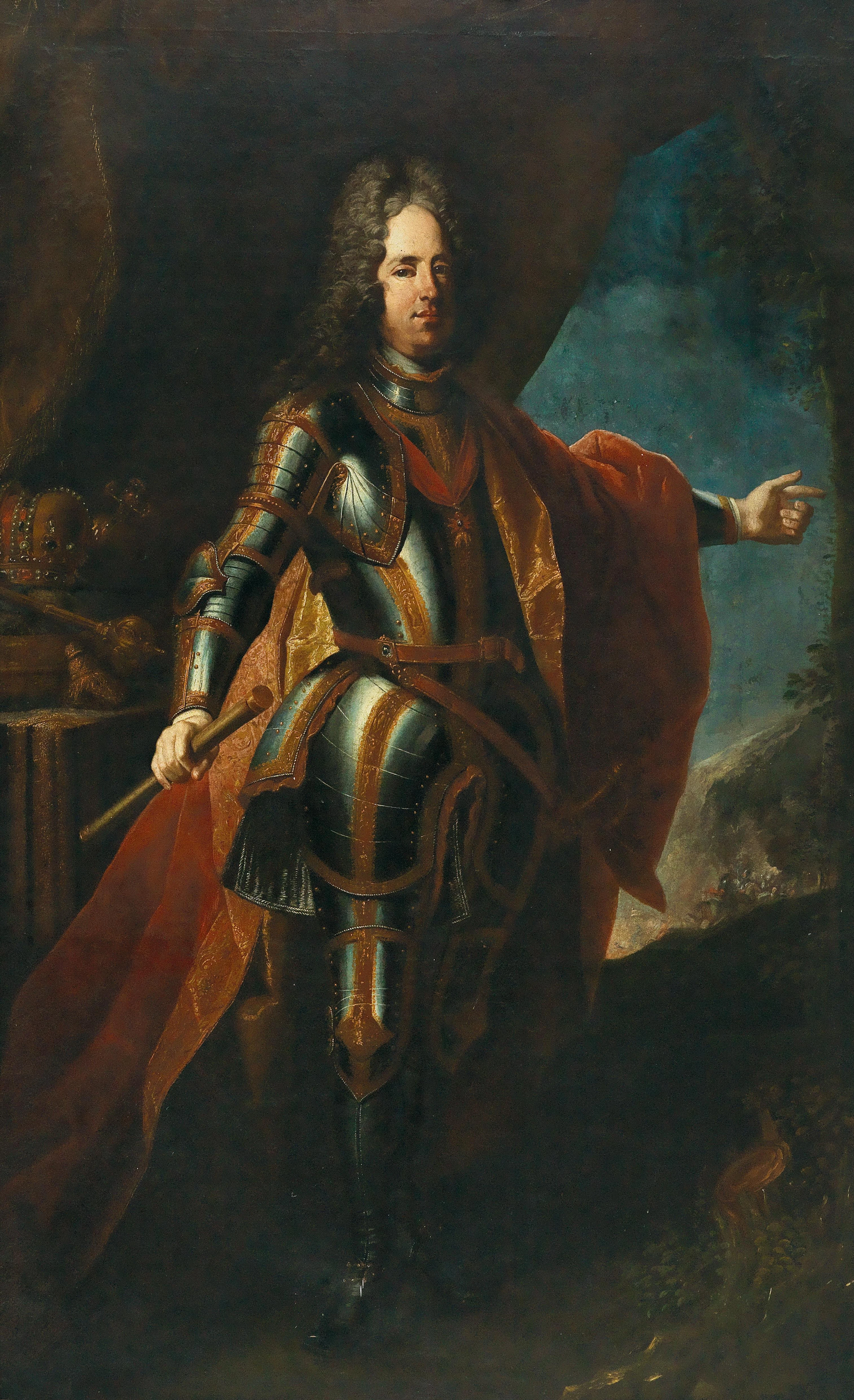 Studio of Jacob van Schuppen, a pair (2)