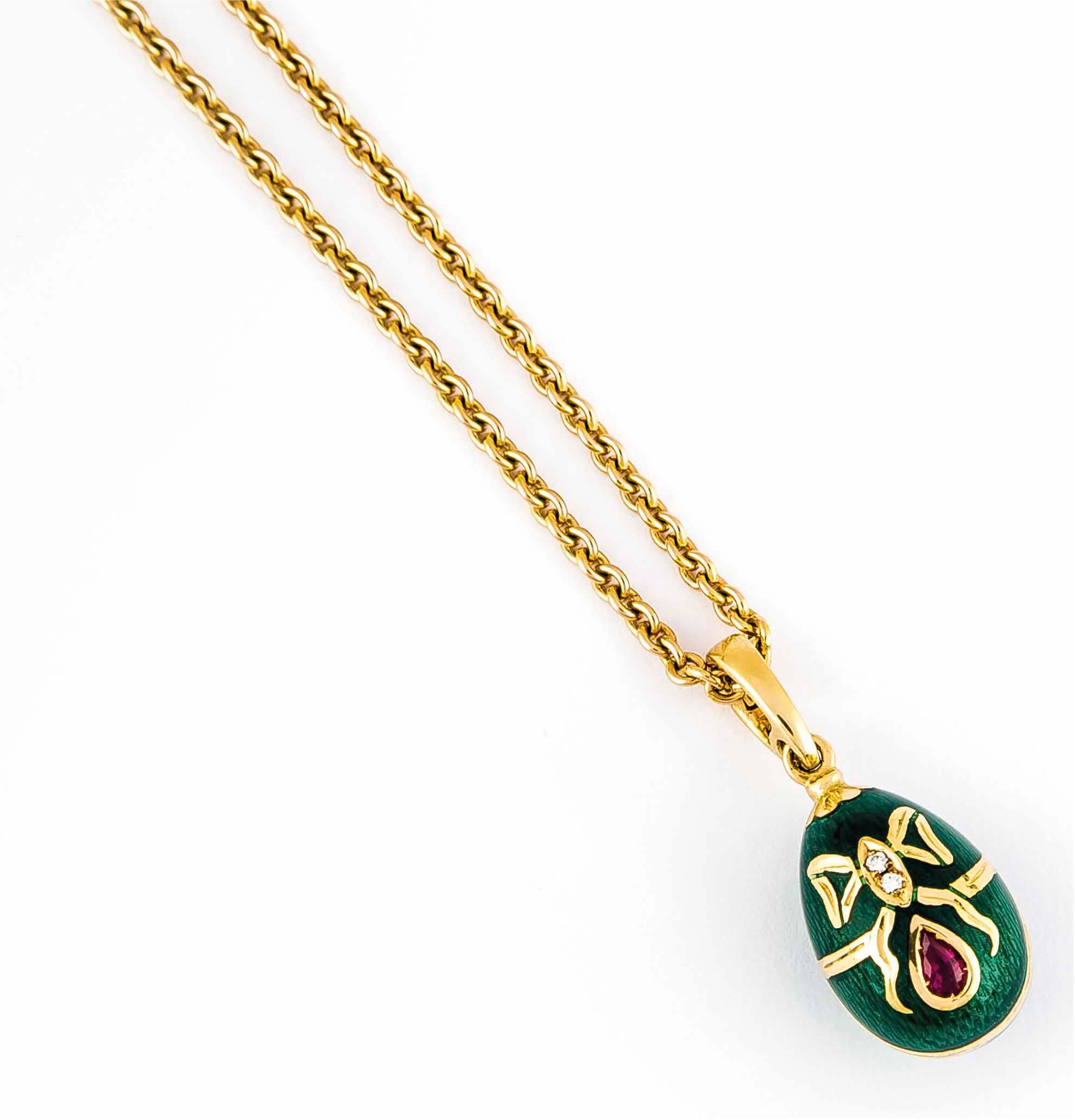 Fabergé by Victor Mayer, Ei-Anhänger