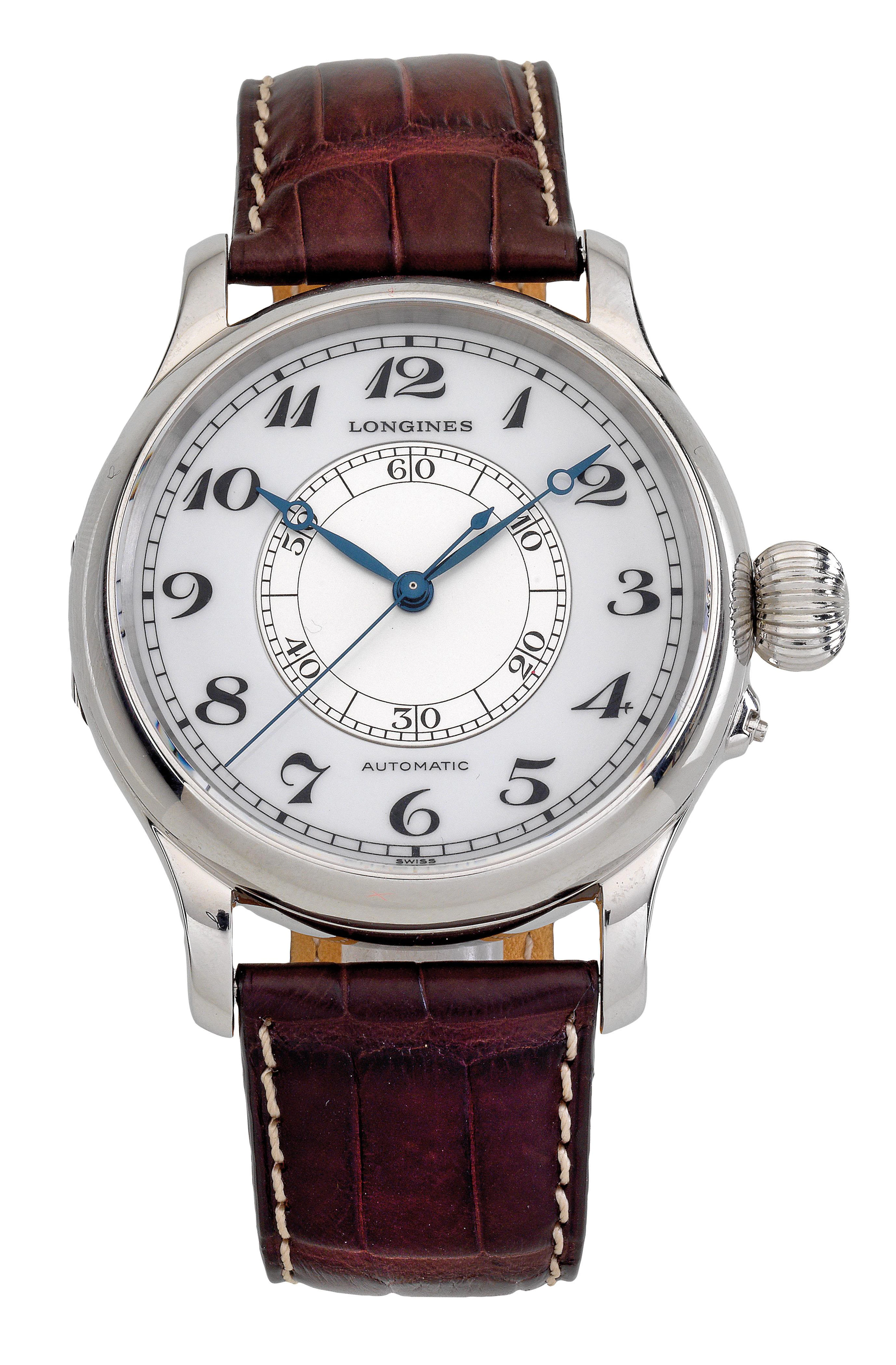 Longines Heritage Weems Second-Setting Watch