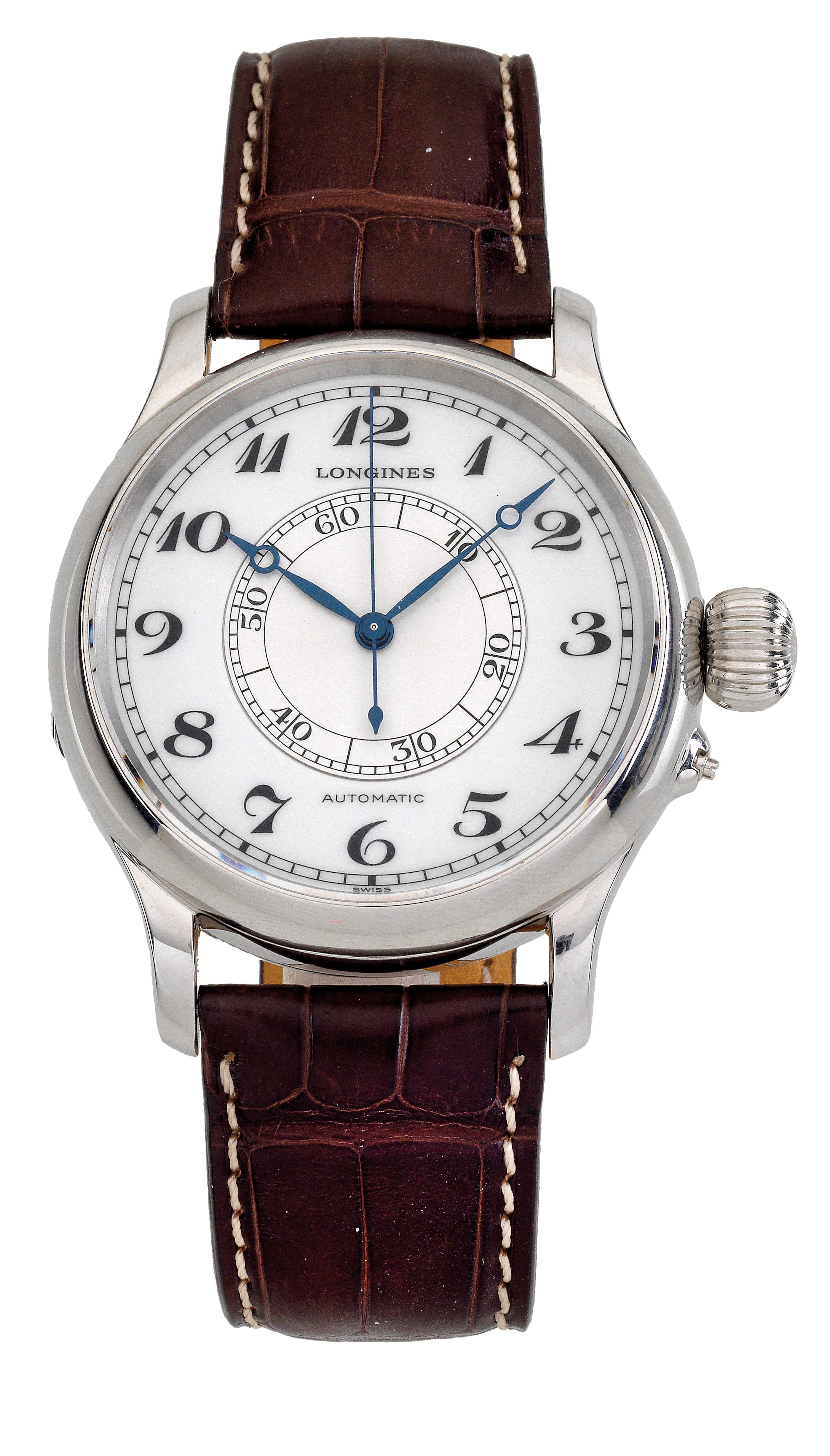 Longines Weems Second-Setting Watch