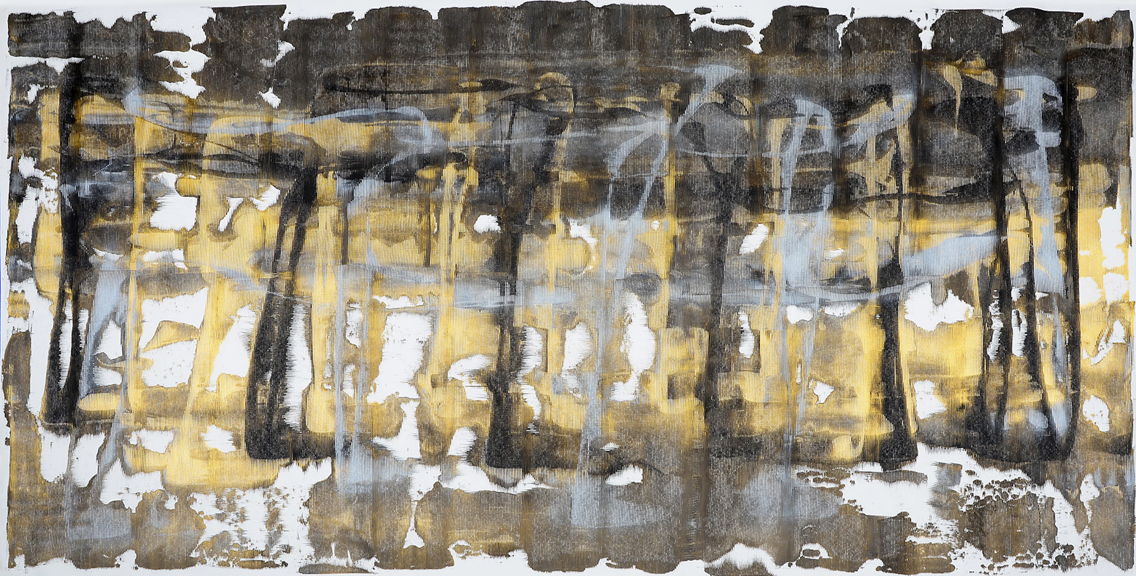 MORITZ SOMMER. WIEN, ÖSTERREICH. " Ornella ". Großformatiges Gemälde. Acryl auf Leinwand. Datierung 2019.