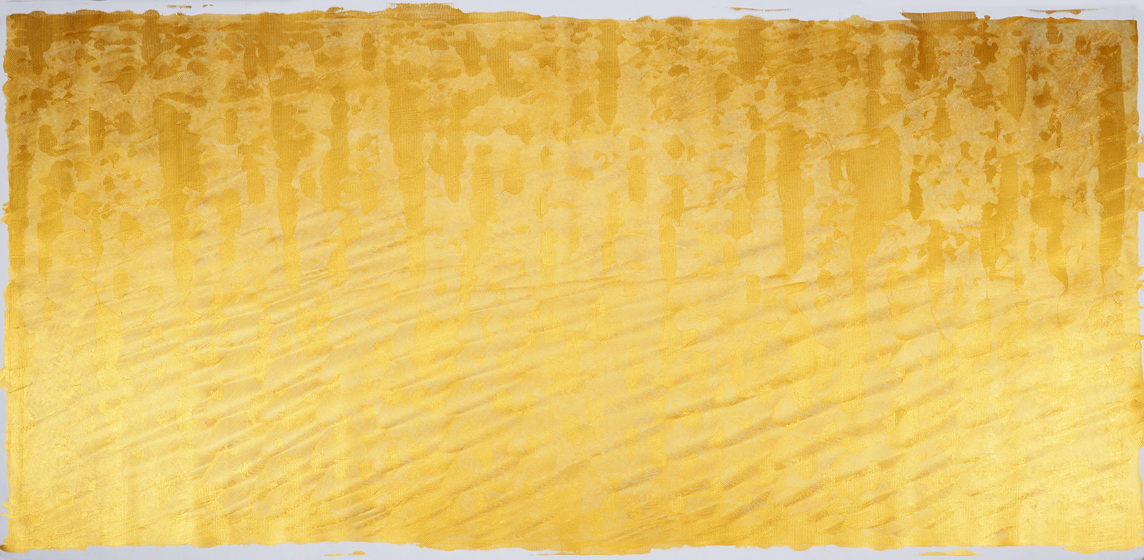 MORITZ SOMMER. WIEN, ÖSTERREICH. " Golden Globe ". Großformatiges Gemälde. Acryl auf Leinwand. Datierung 2019.