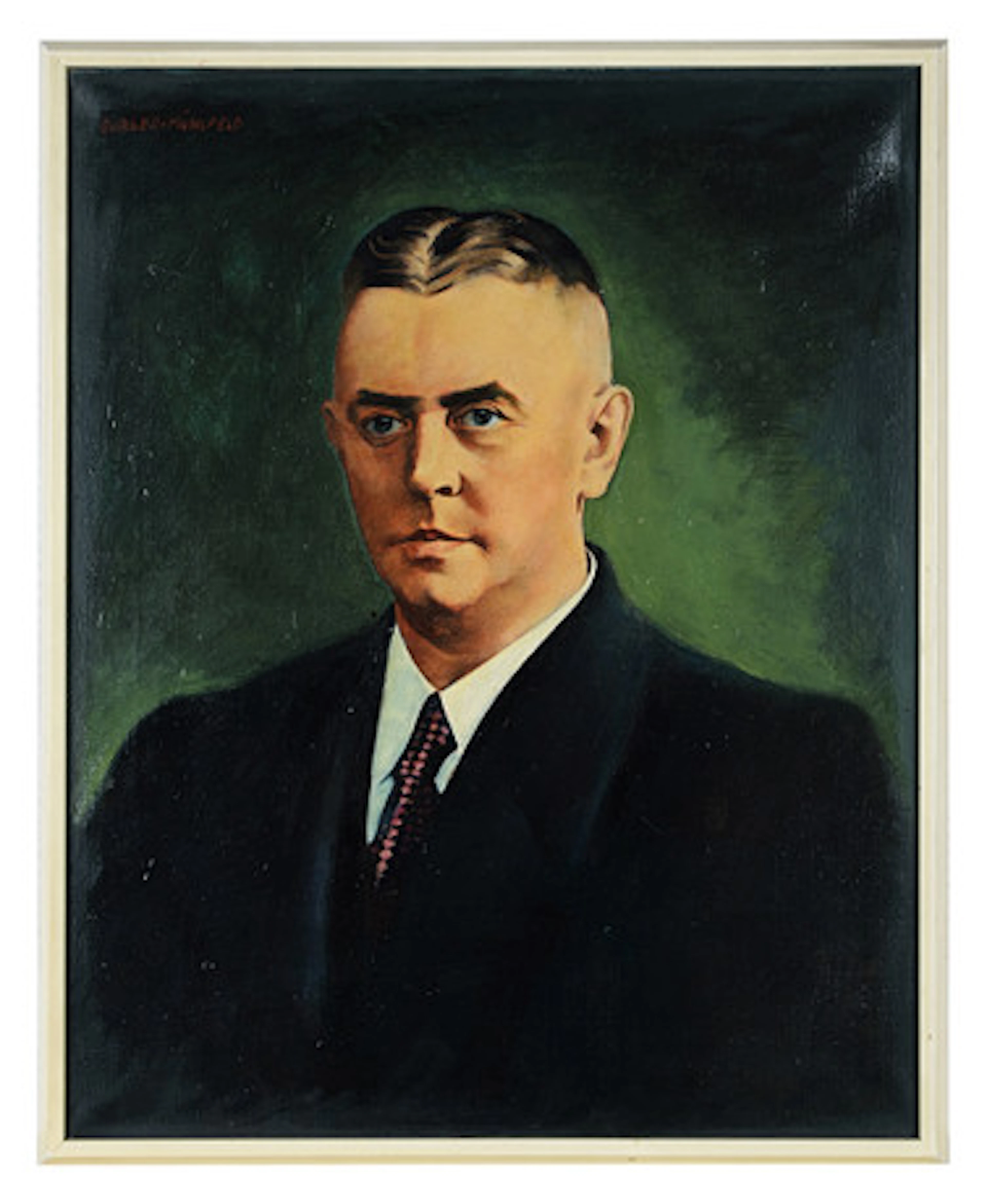 FRITZ BURGER-MÜHLFELD. Porträtt av Mr Karl…
