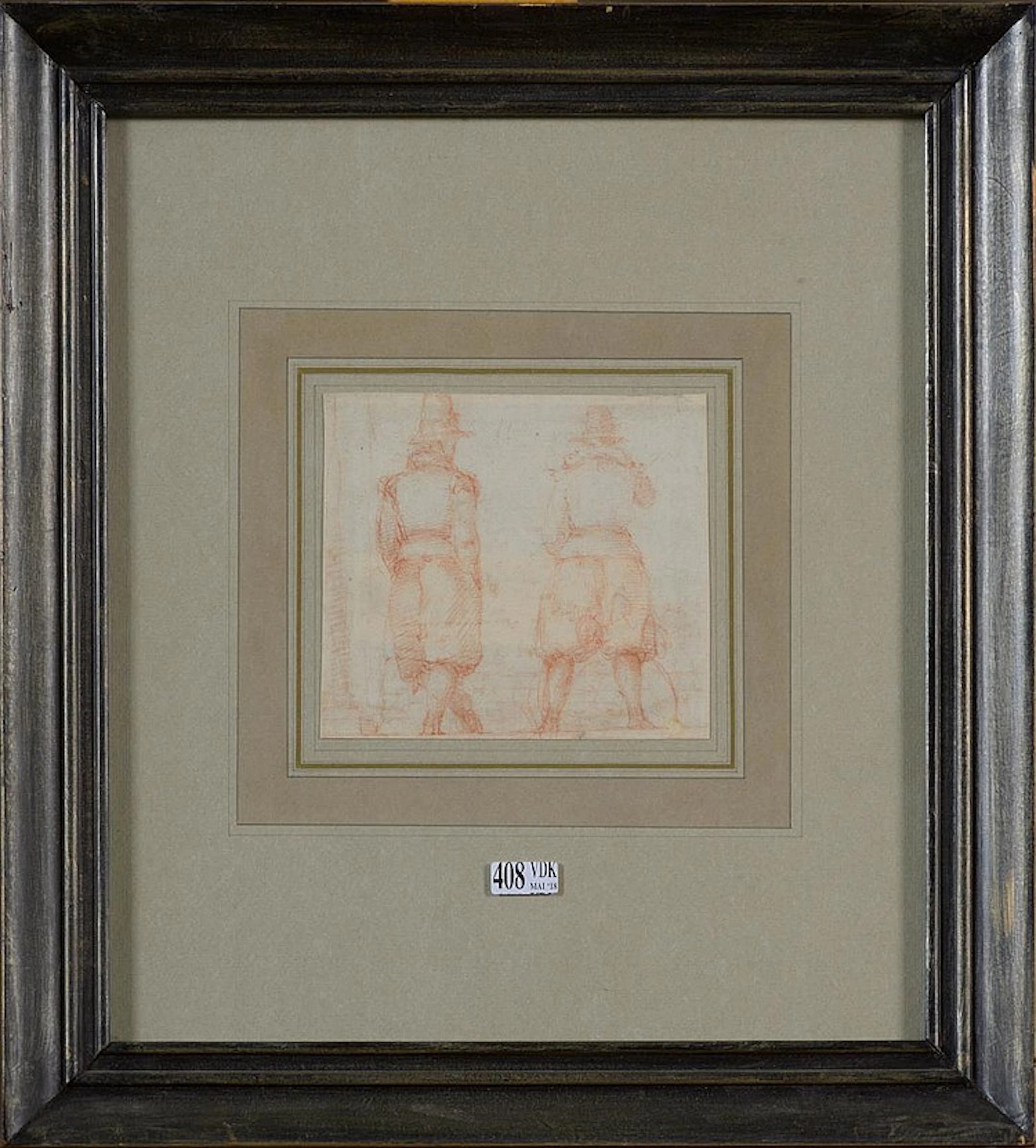 "Etude d'hommes de dos"