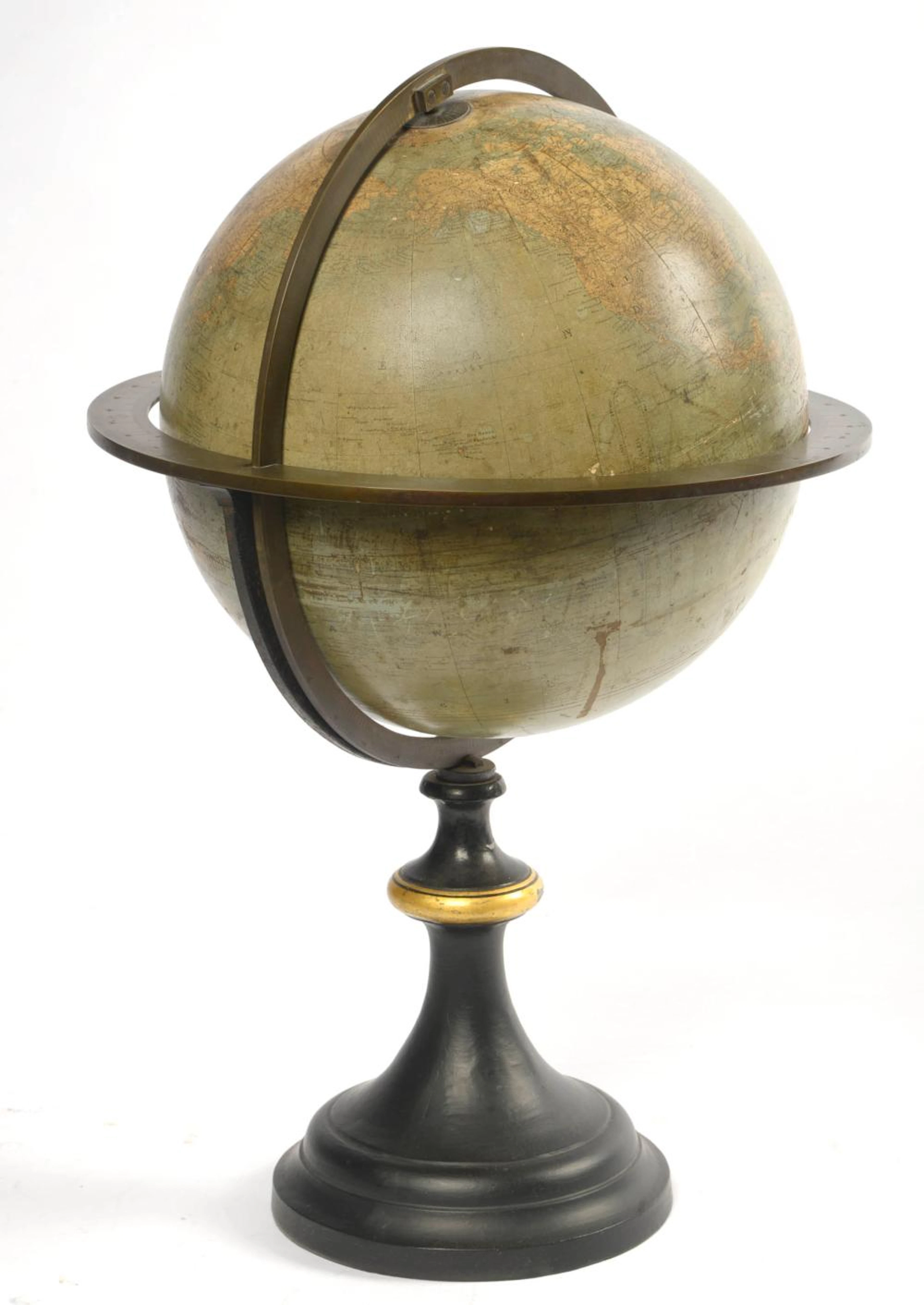 Instruments scientifiques Globe terrestre métrique dressé sous la direction de E