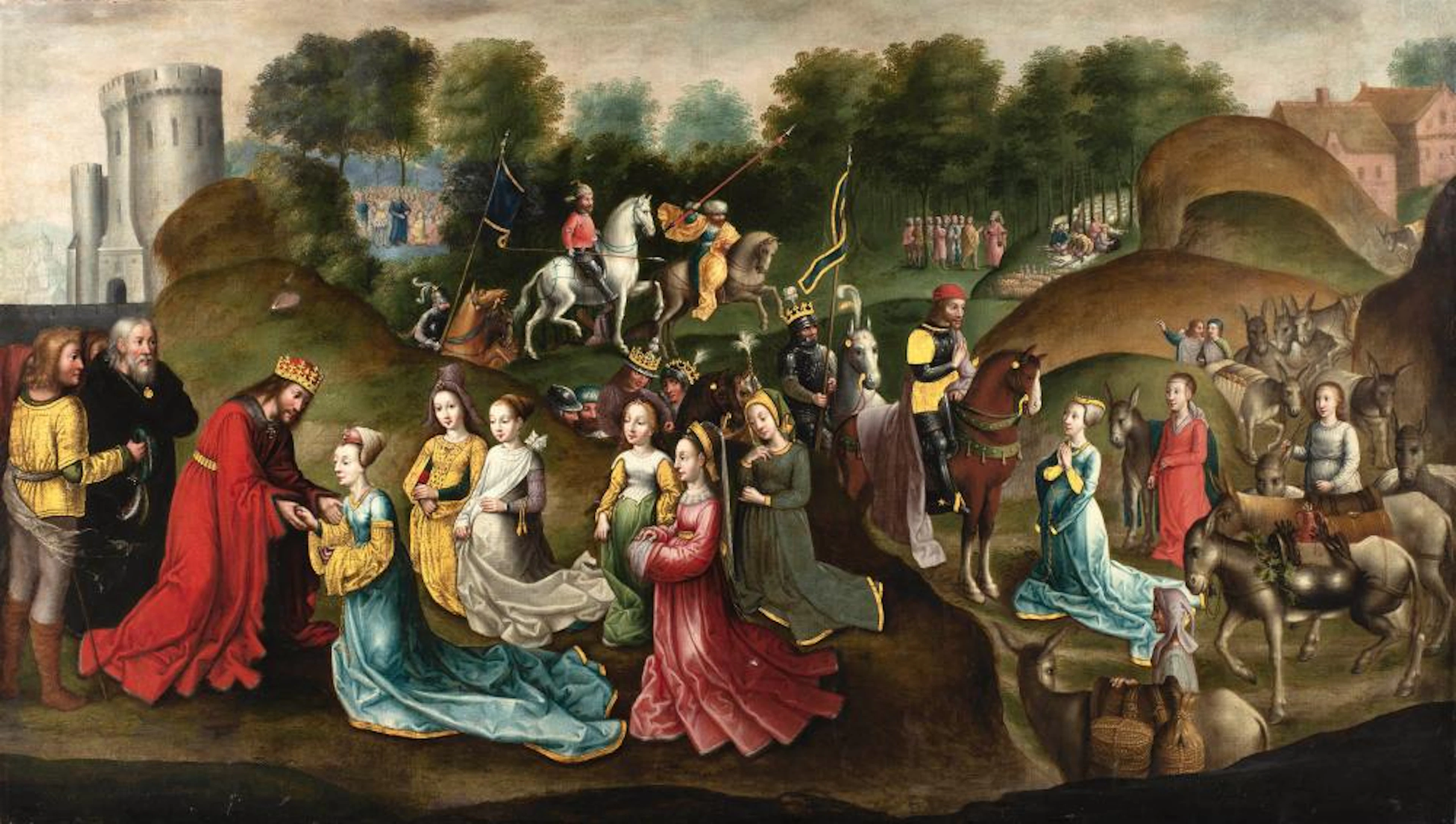 Tableaux VAN DER GOES Hugo (1440 - 1482) Huile sur toile...