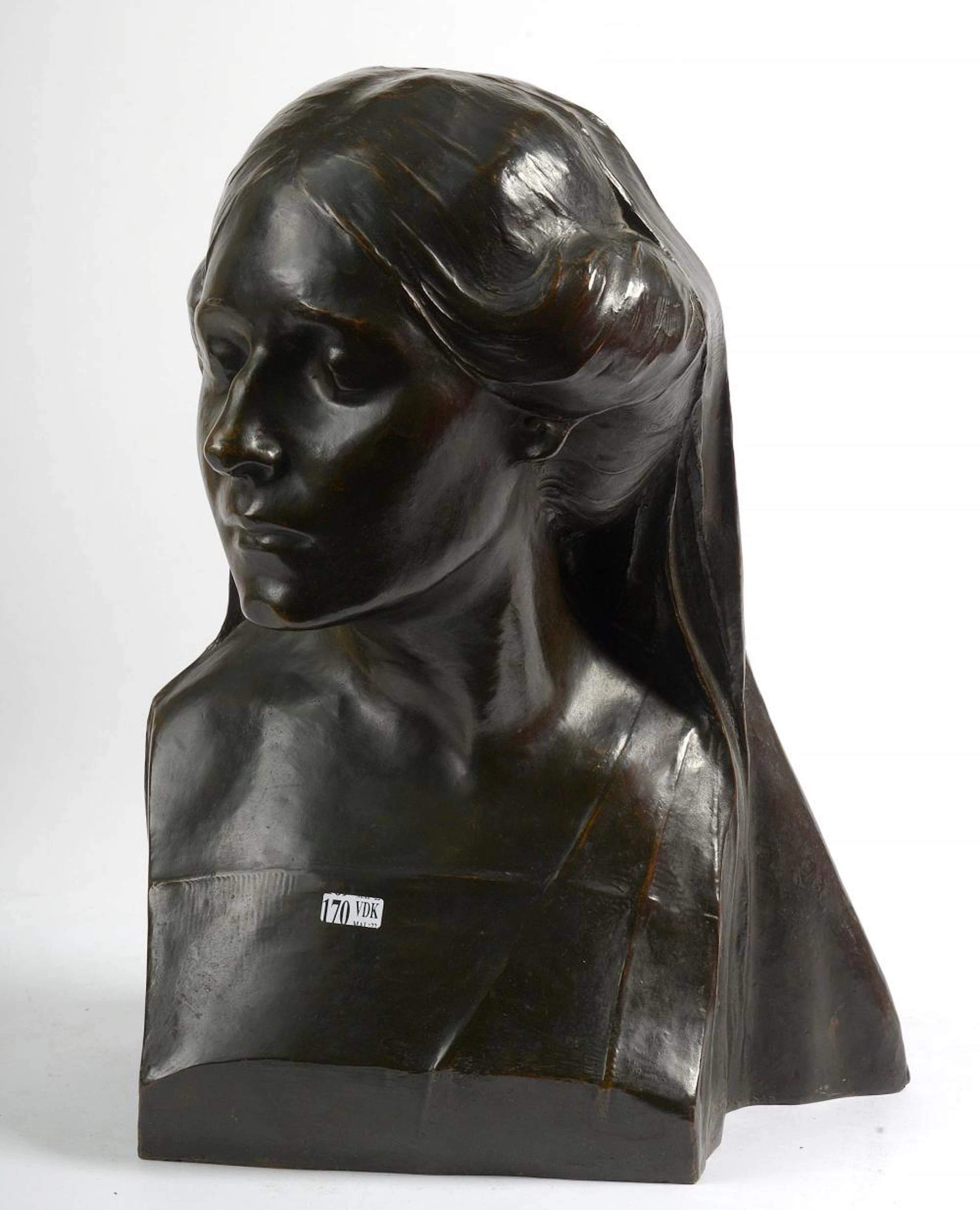 Sculptures LECROART Jean (1883 - 1967) "Buste de femme ou...