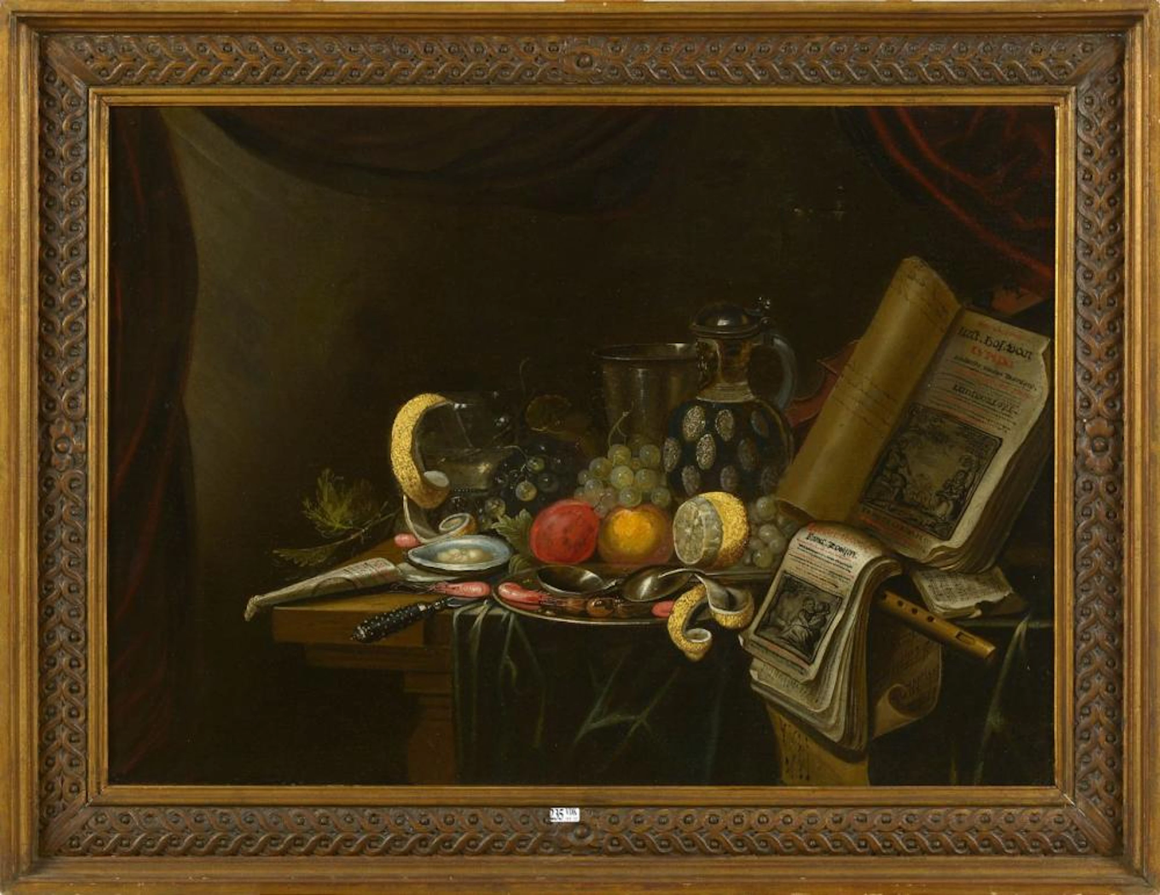 DE HEEM JAN DAVIDSZ (1606 - 1684) - HUILE SUR TOILE...
