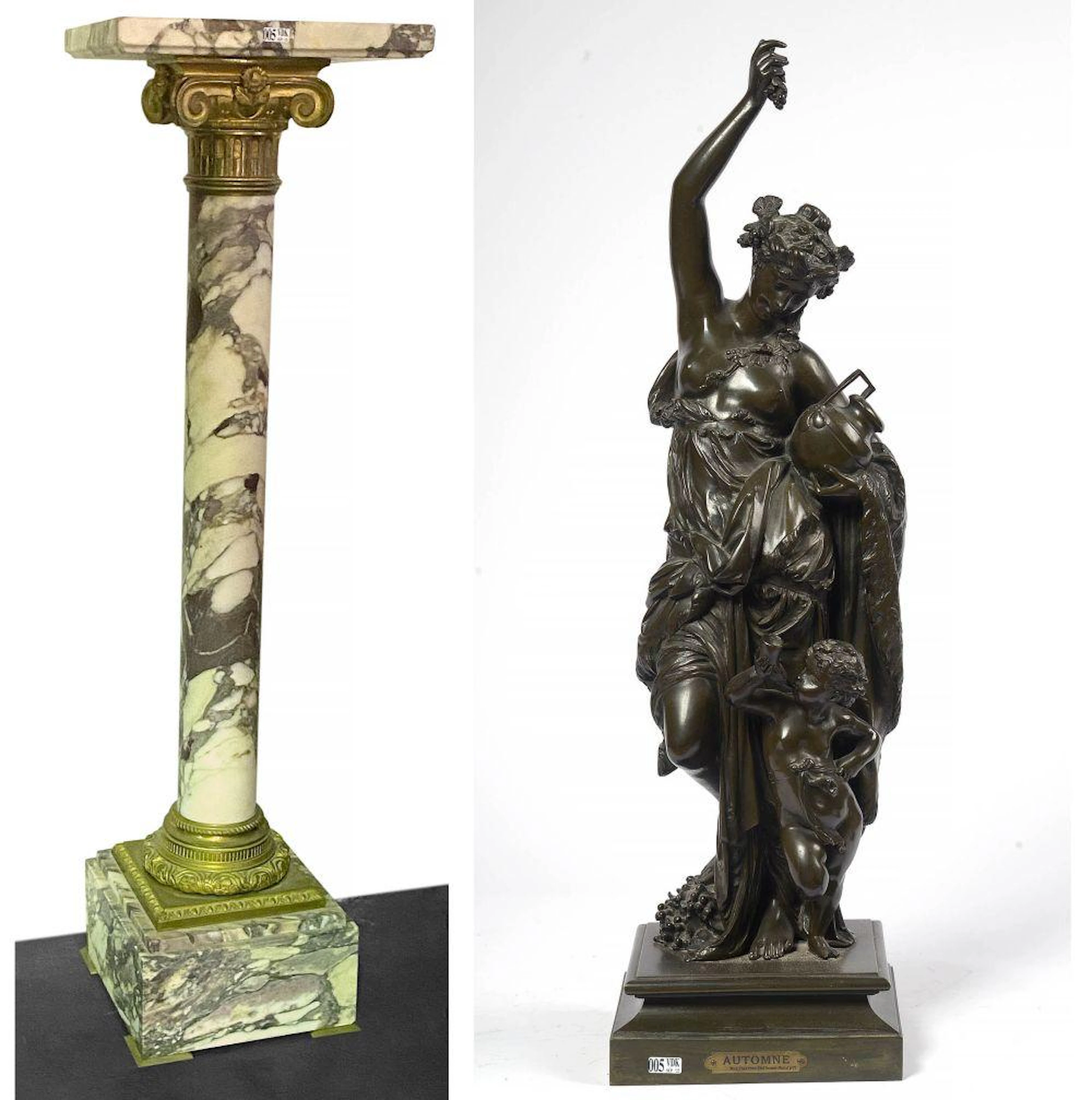 CARRIER-BELLEUSE ALBERT (1824 - 1887) - "AUTOMNE"...