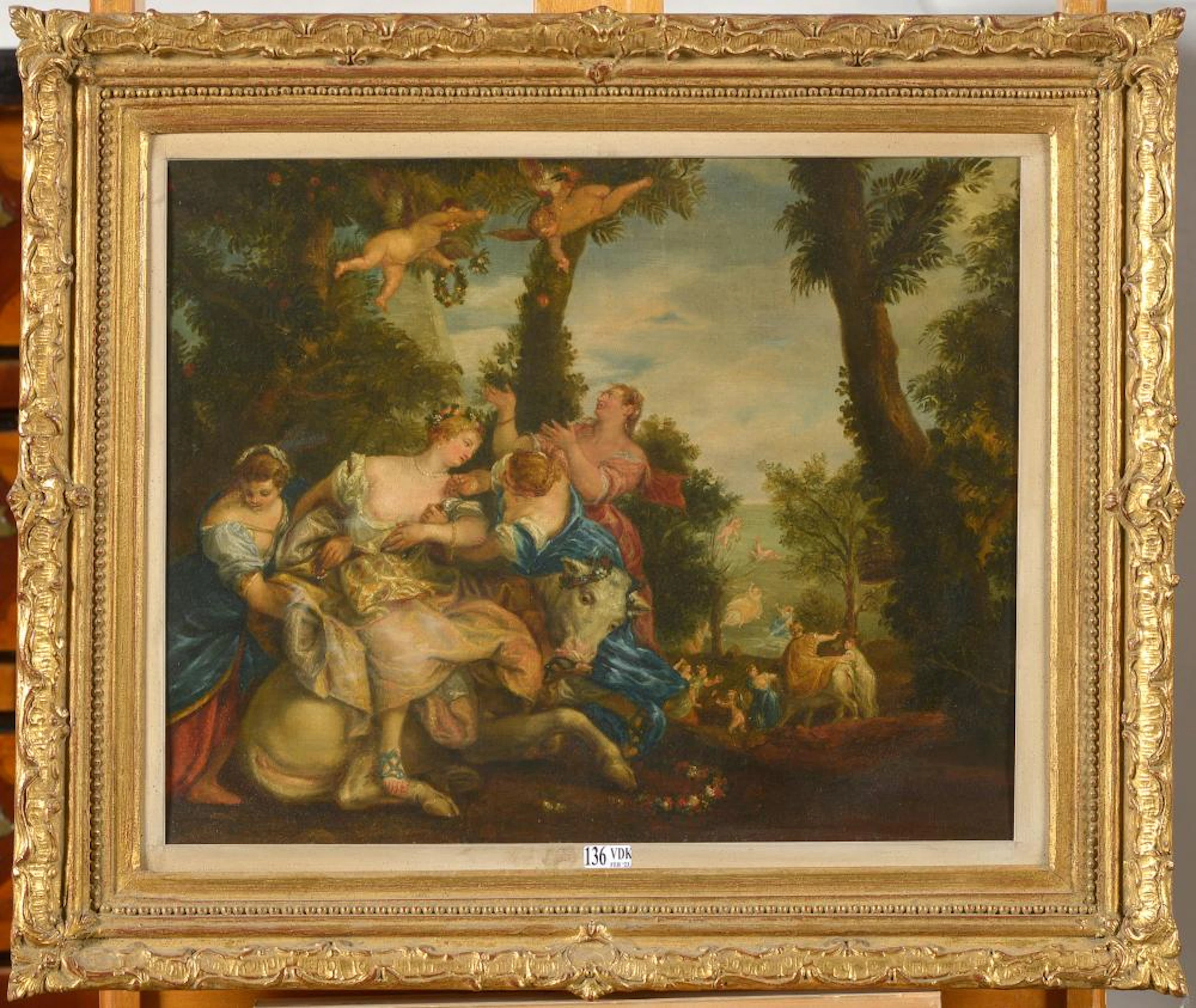 VERONESE Paolo (1528 - 1588). D'après. Tableaux