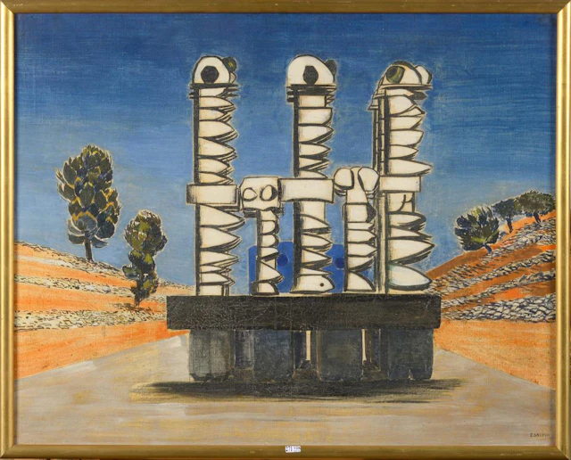 SALKIN Emile (1900 - 1977) Tableaux