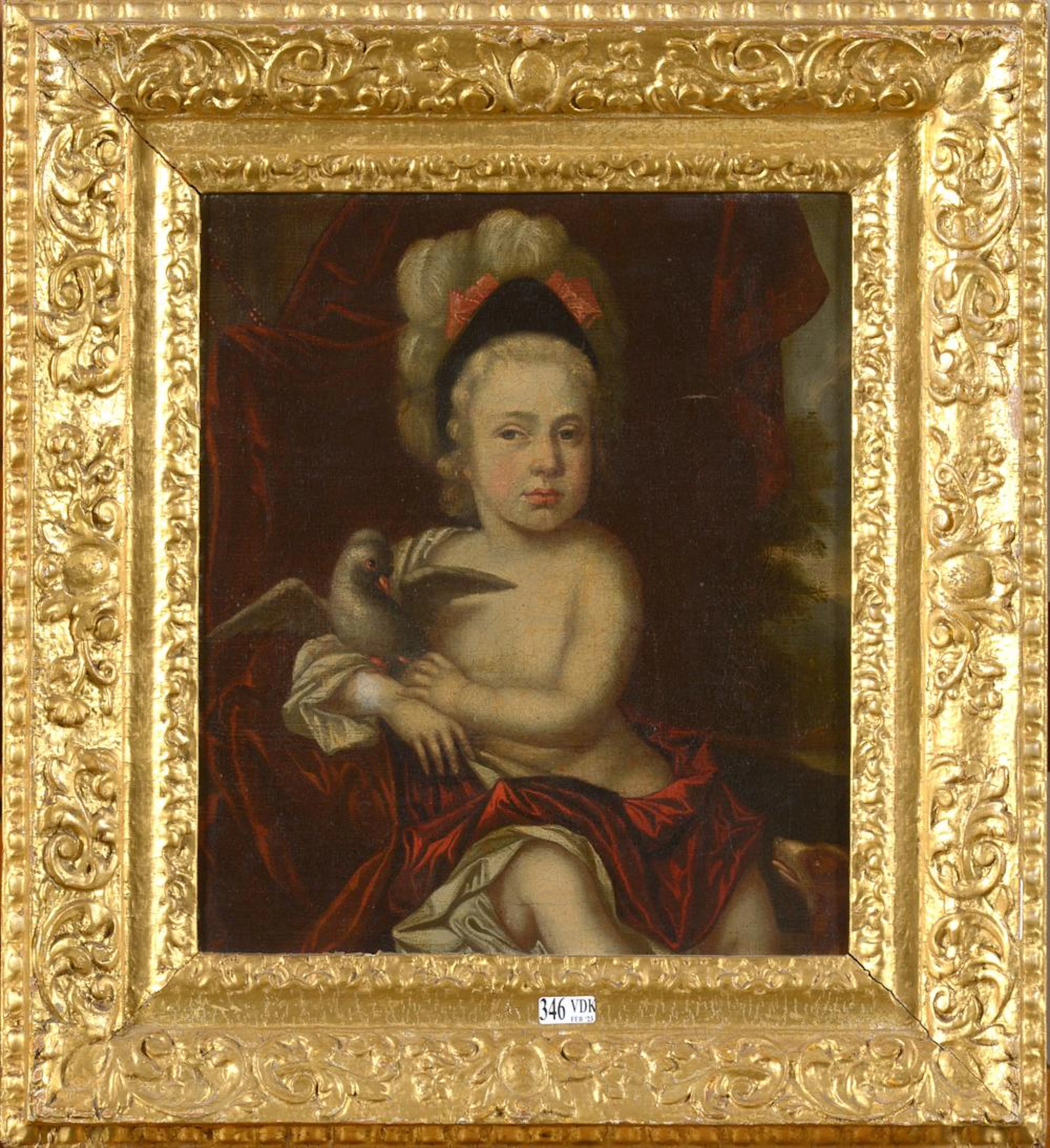 MAES Nicolas (1634 - 1693). Suiveur de. Tableaux