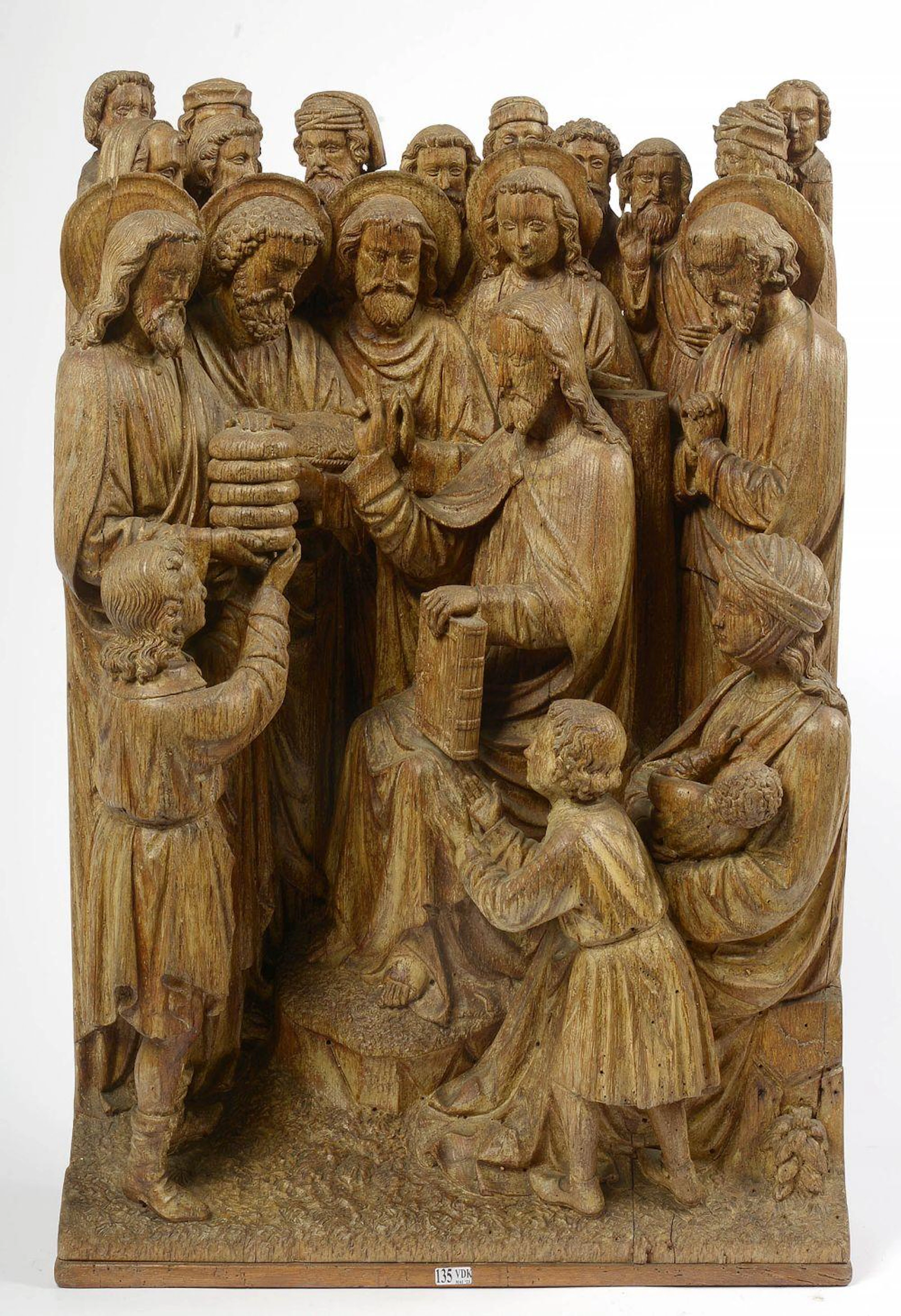 "LA MULTIPLICATION DES PAINS" IMPORTANT FRAGMENT DE...