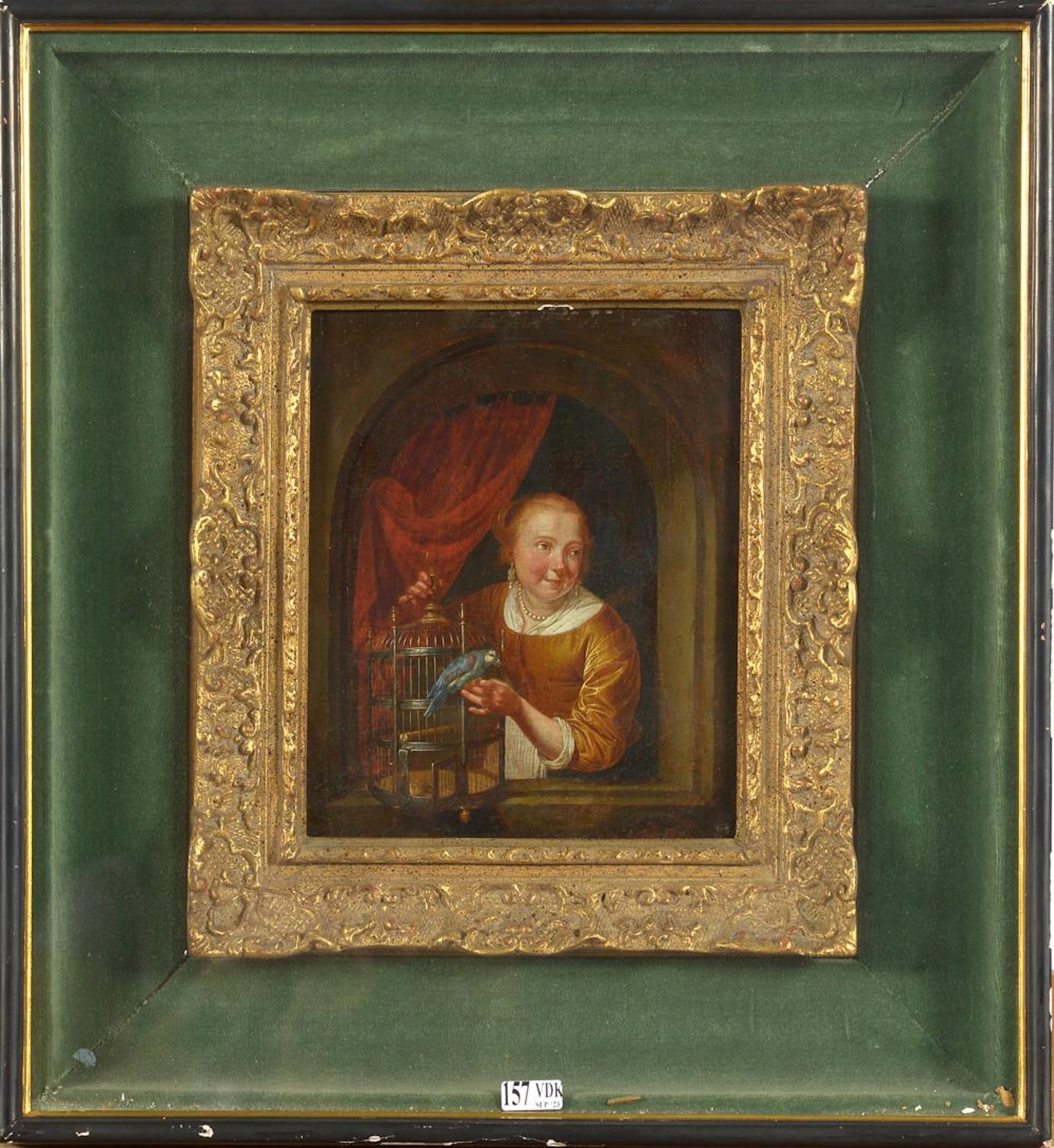 Tableaux DOU Gérard (1613 - 1675). Attribué à. Huile sur panneau de c