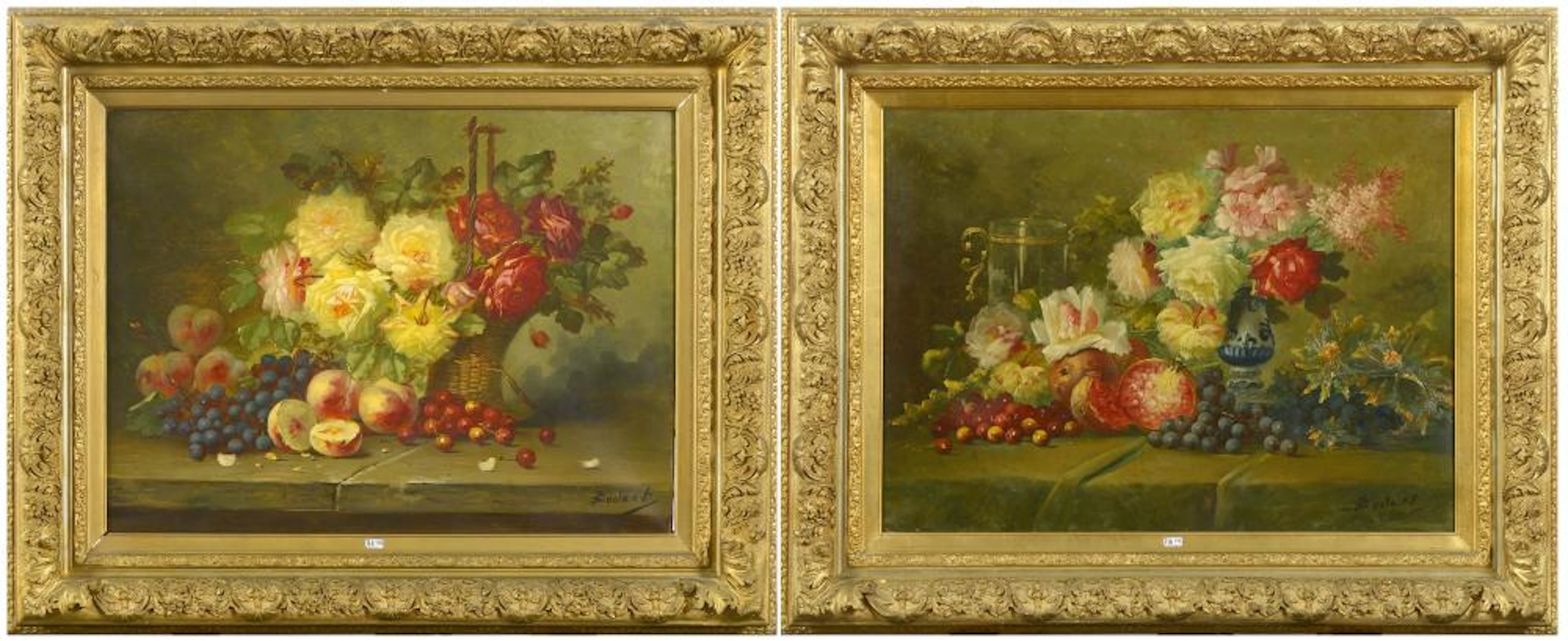 BODART pour CARLIER Max (1872-1932) (?). Paire d'h?