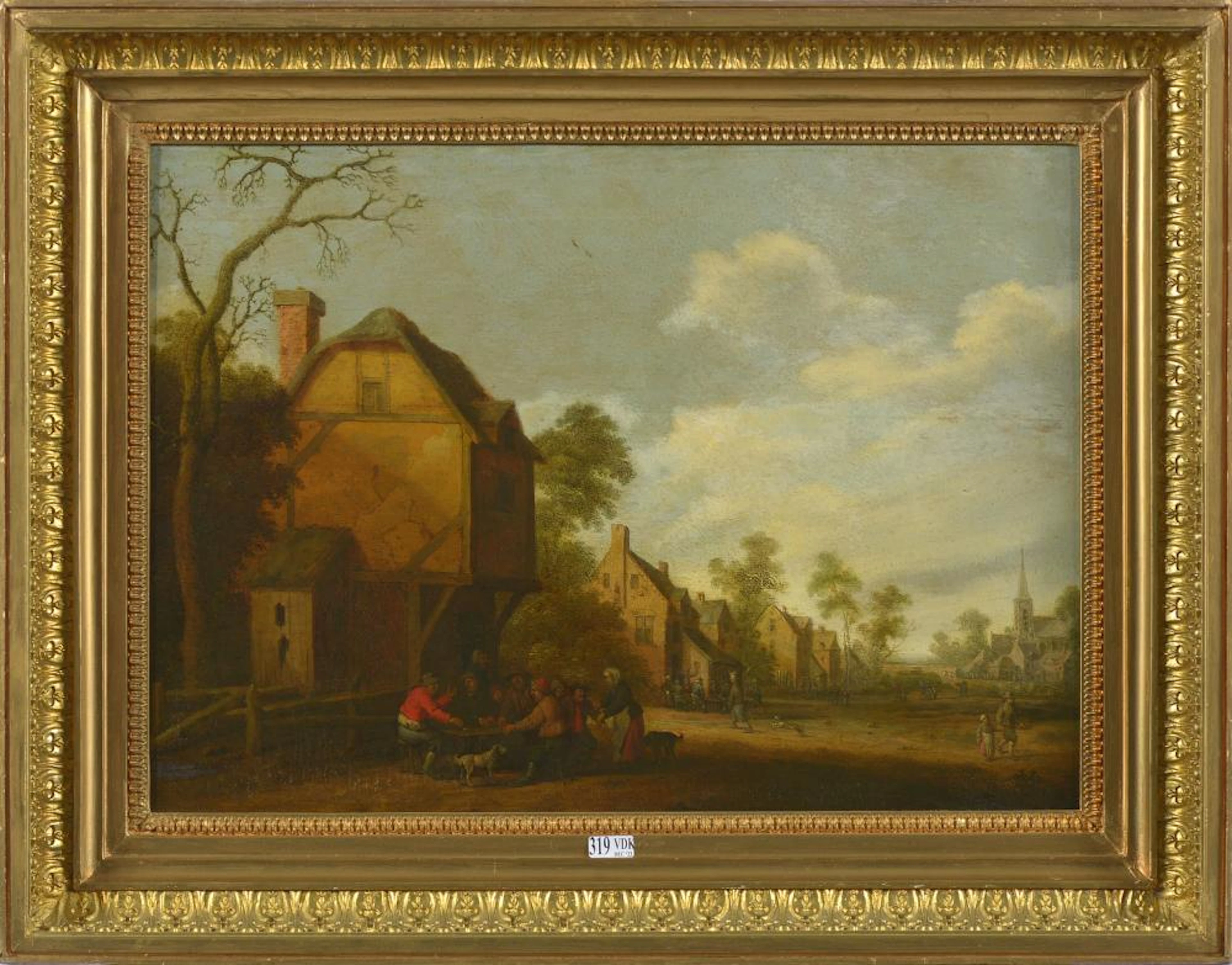 DROOCHSLOOT Joost Cornelisz (1586 - 1666) Huile su?