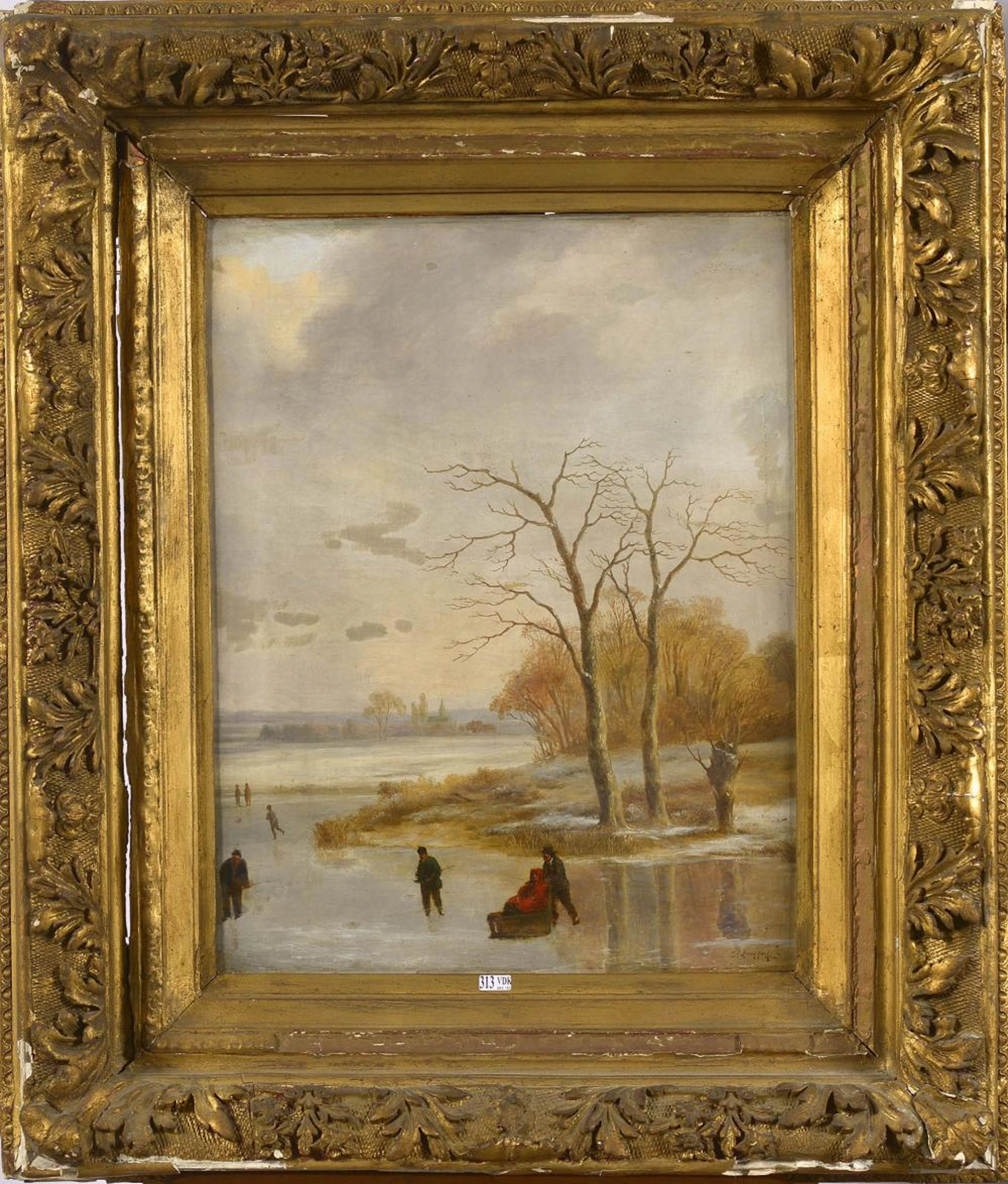 KOEKKOEK Marinus Adrianus (1807 - 1868) Huile sur ?