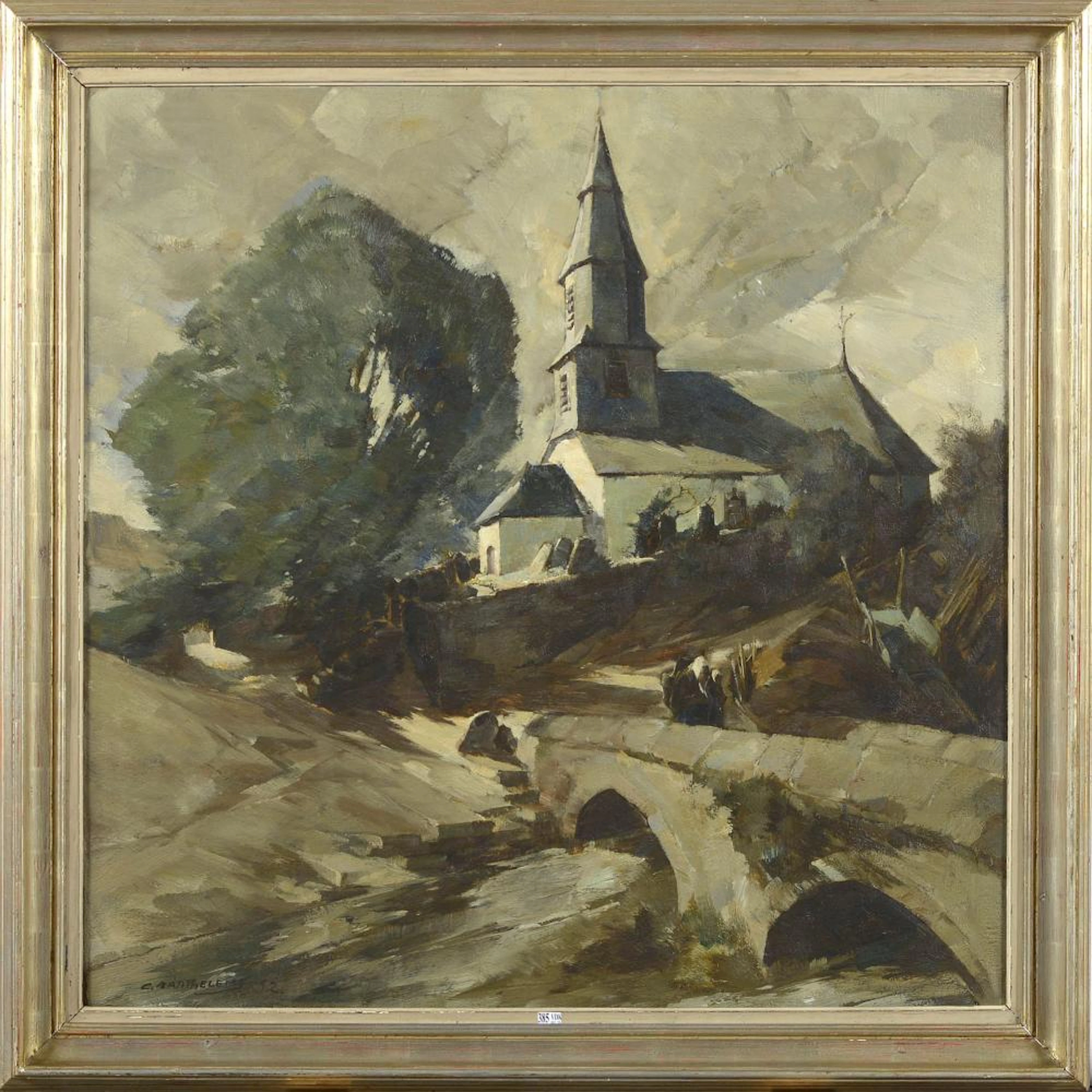 BARTHELEMY Camille (1890 - 1961) Huile sur toile "?