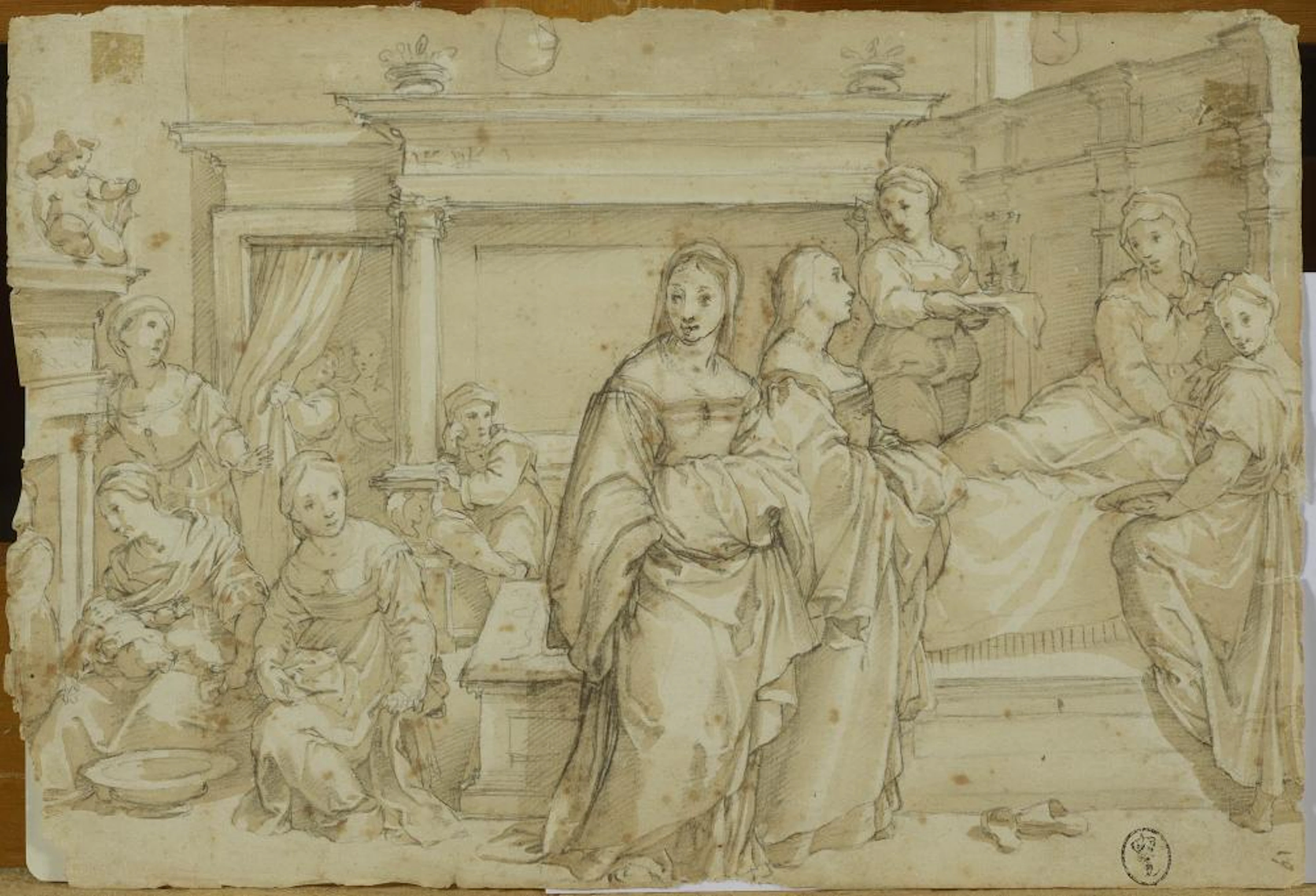 DEL SARTO Andréa (c. 1486 - c.1530/31). Attribué à?