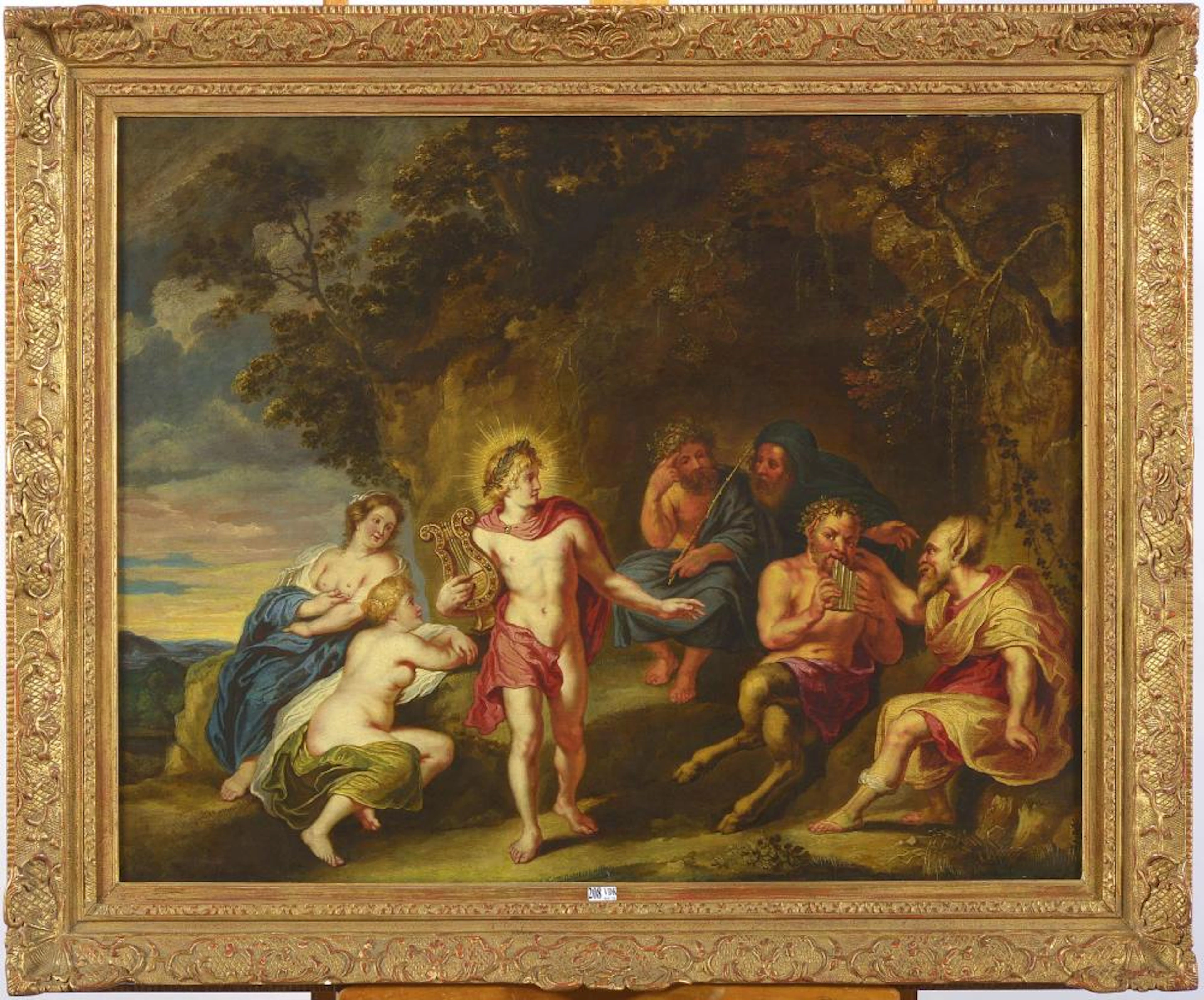 JORDAENS Jacob (1593 - 1678). Attribué au cercle d?