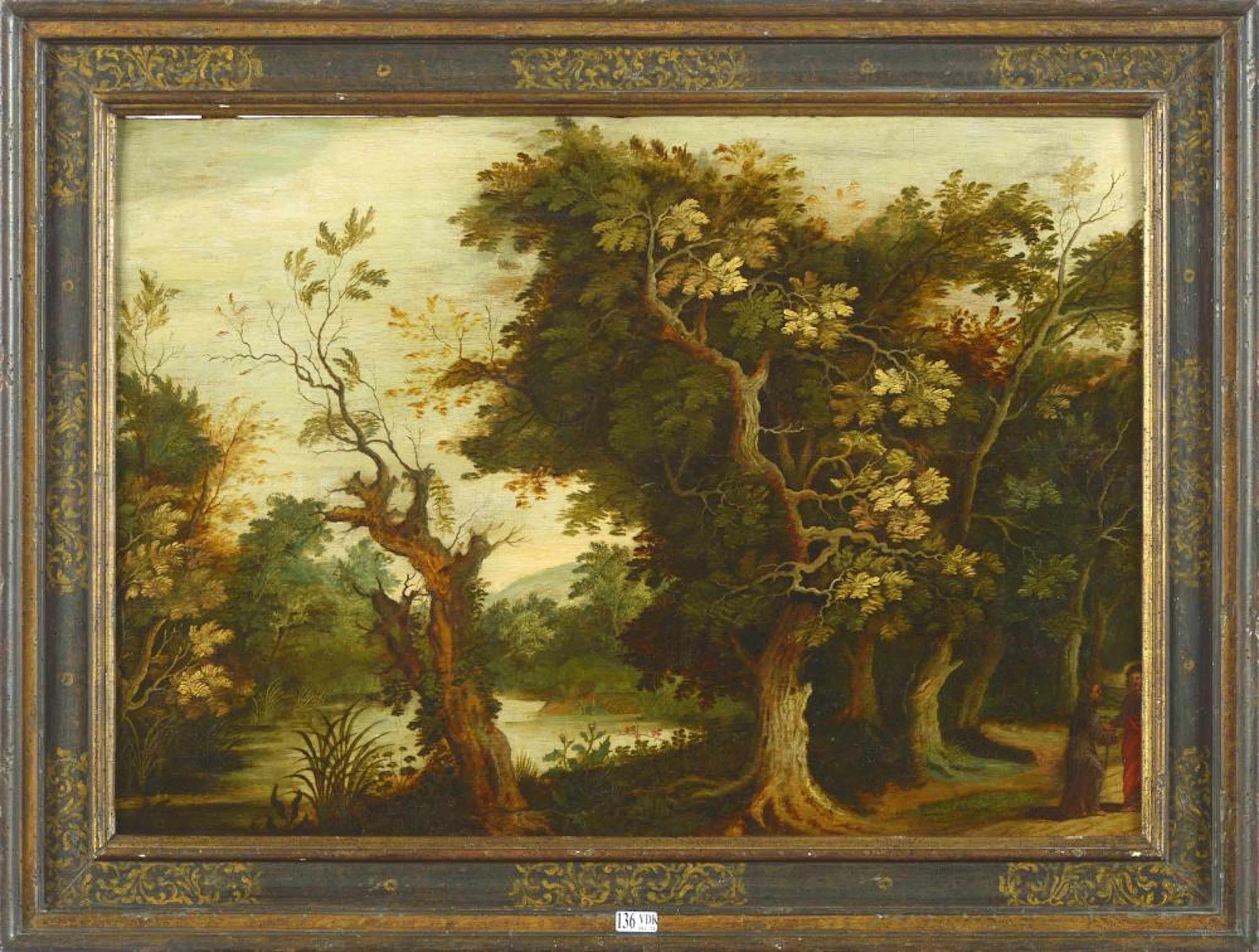 VAN CONINXLOO Gillis (1544 - 1607). Entourage de. ?
