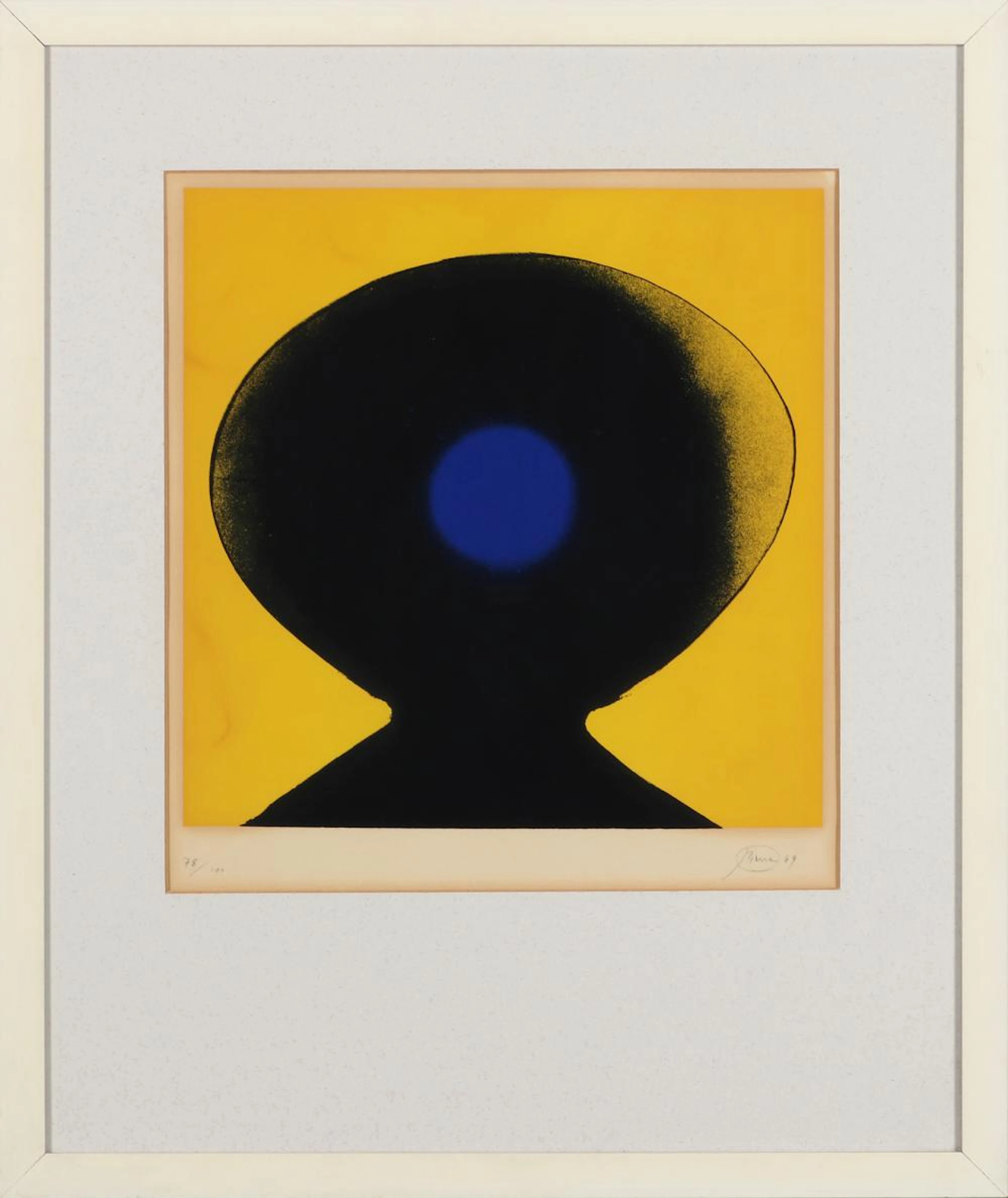 Otto Piene, r.u.handsig., dat. (19)69