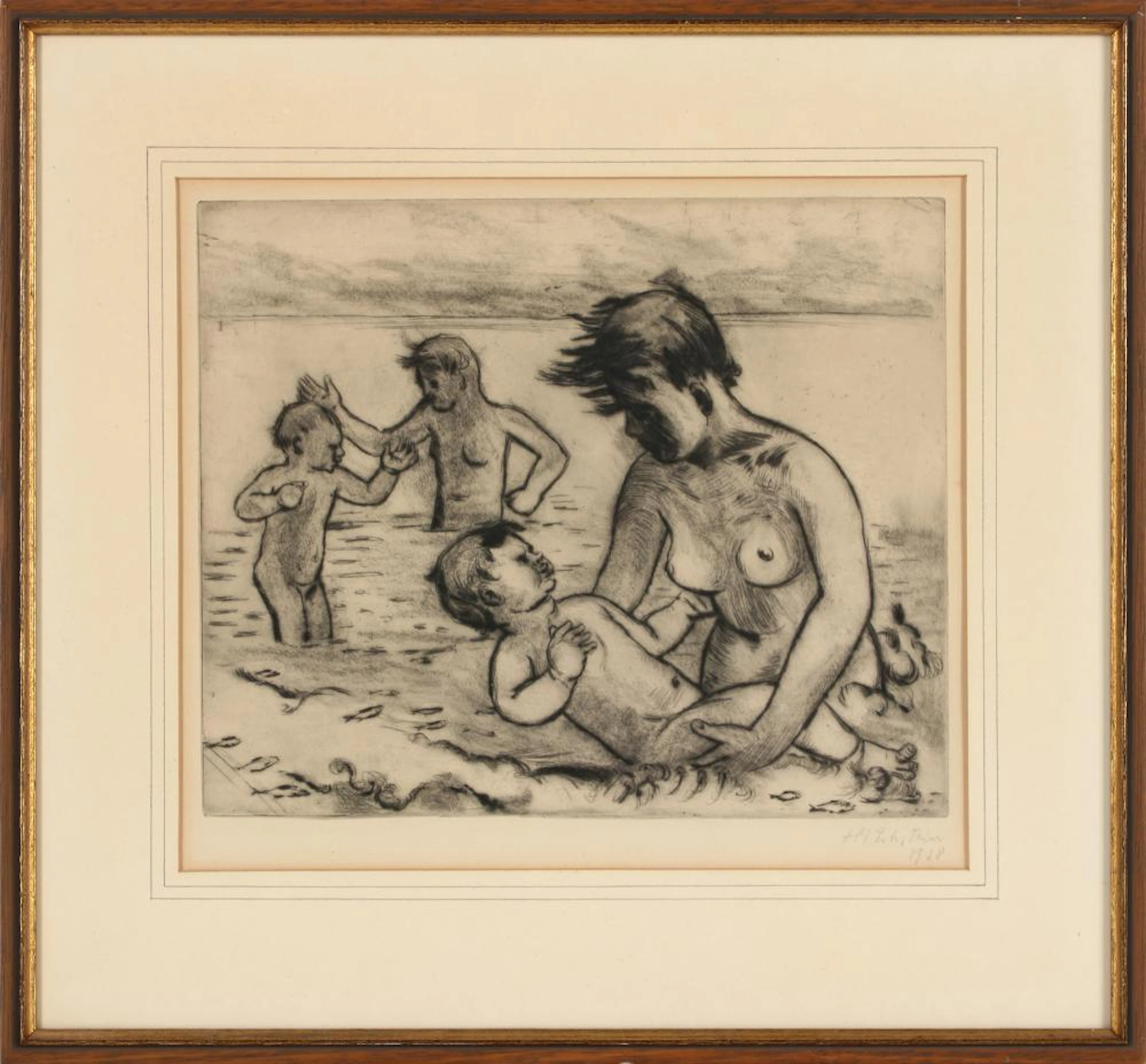 Hermann Max Pechstein, r.u.handsig.