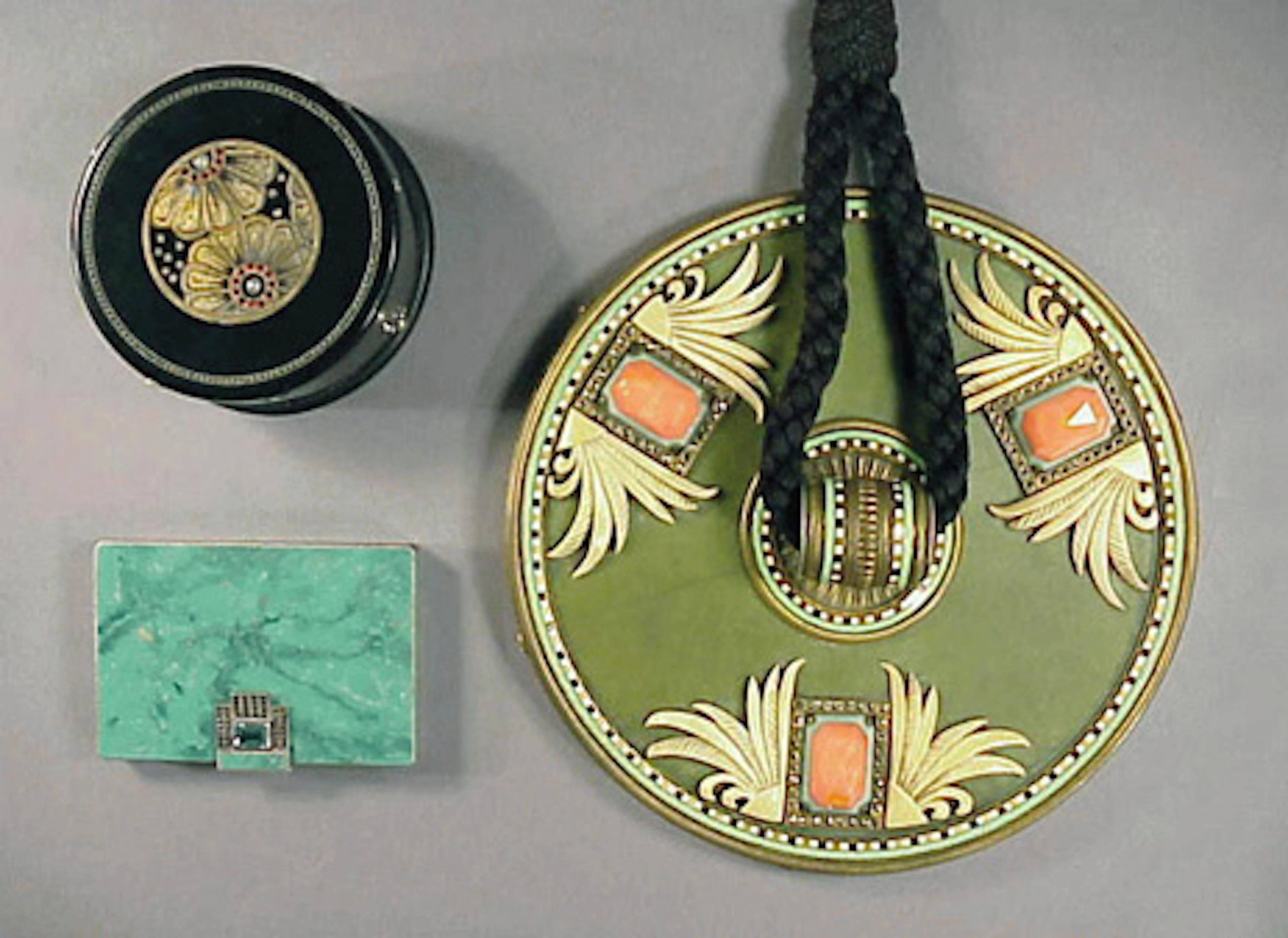 Three Art Deco Objets de Vertu