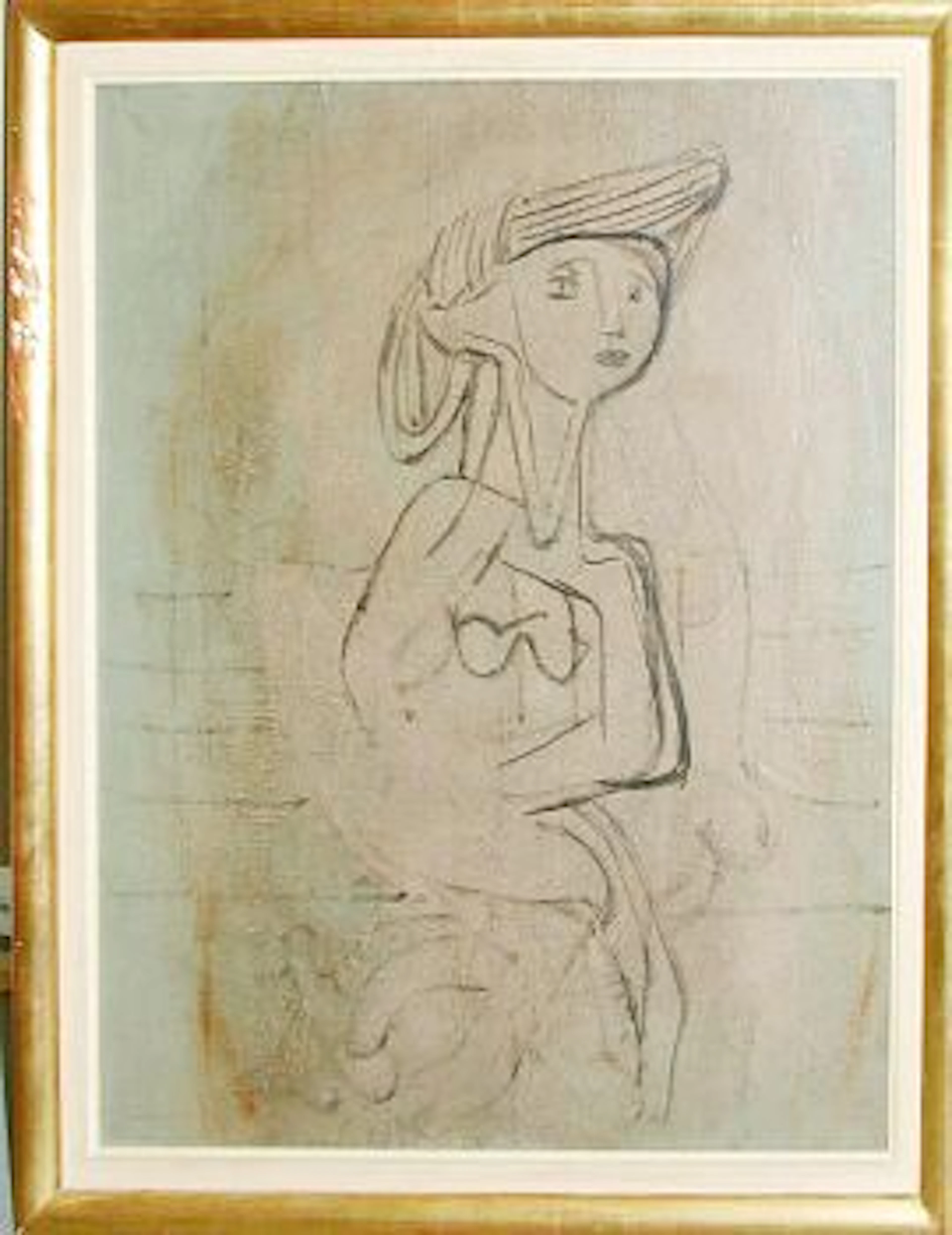 Jankel Adler Polish, 1895-1949 SEATED WOMAN