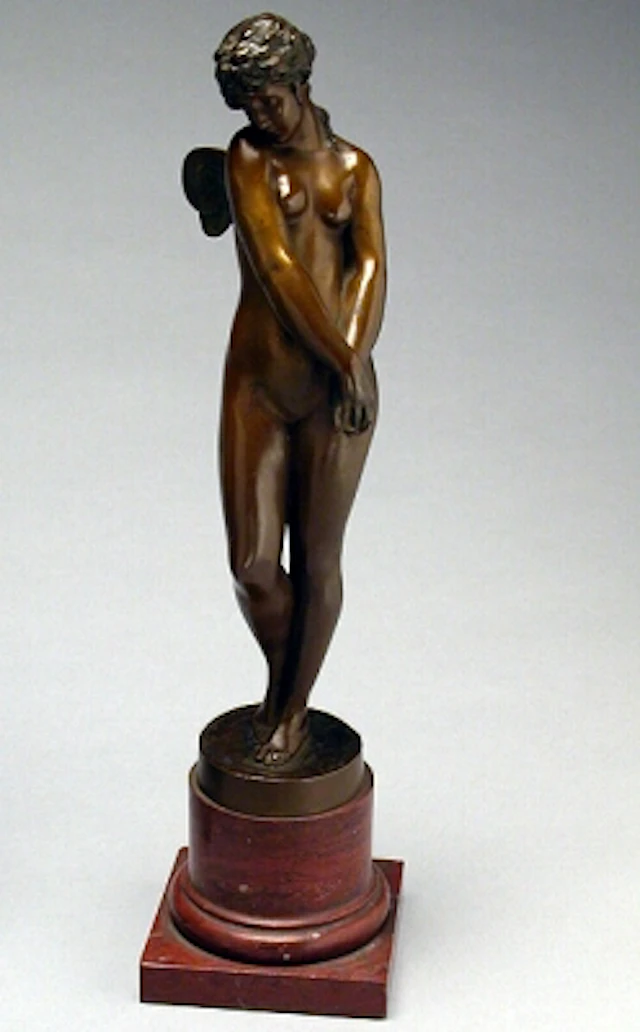 Bronze Figure of a Psyche Gustav Heinrich Eberlein