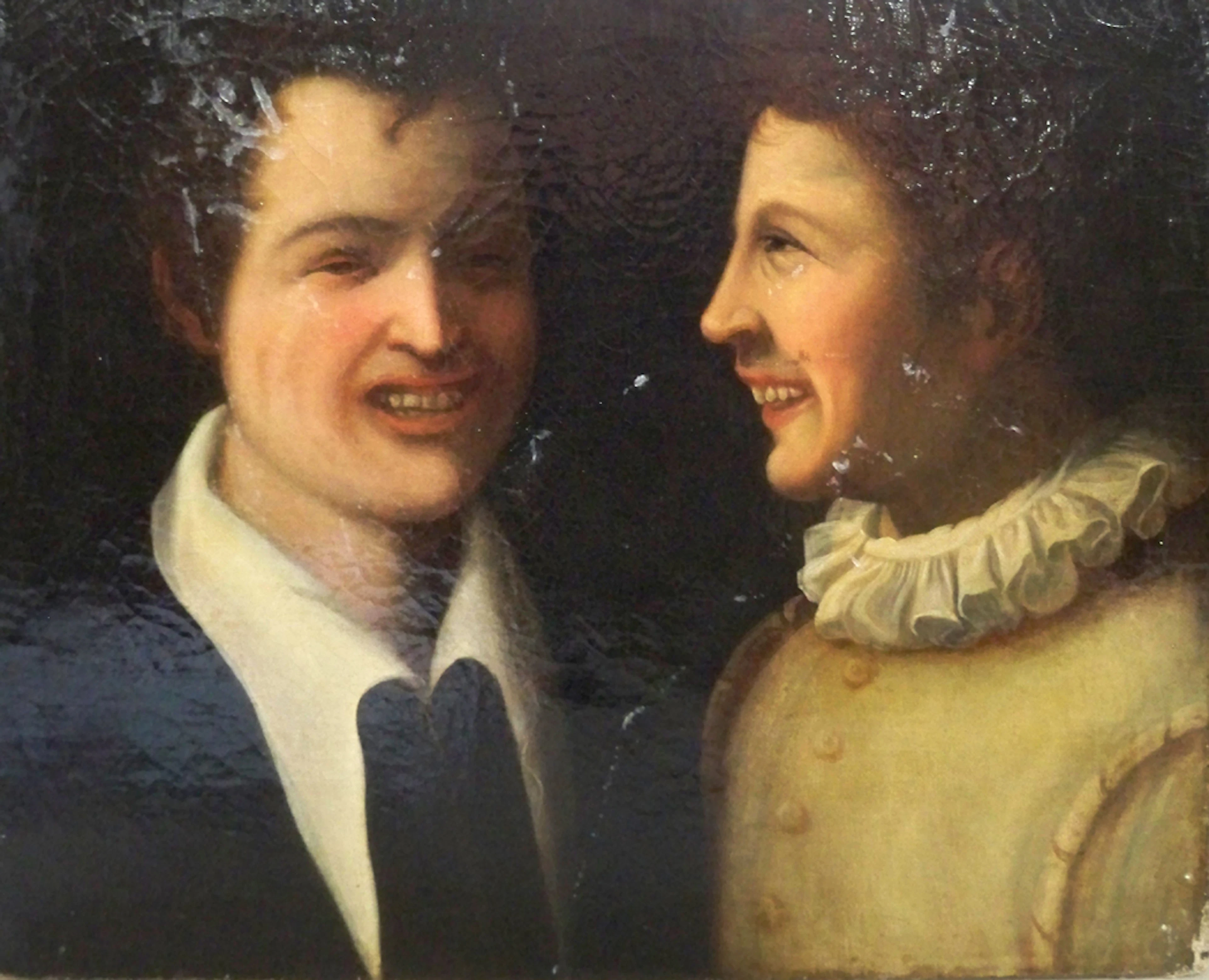 Circle of Vincenzo Campi Study of Two Men