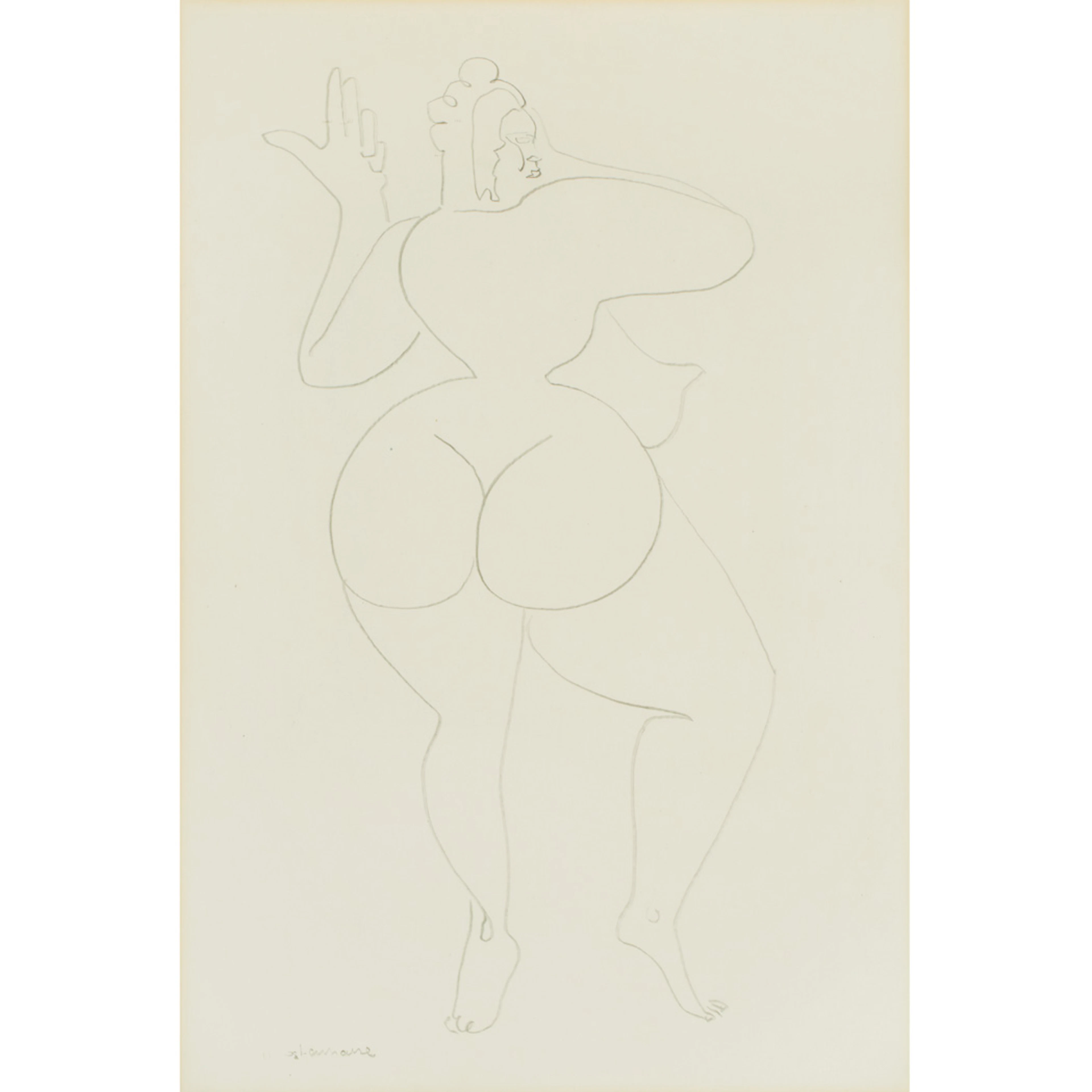 Woman (The Female Nude), circa 1932