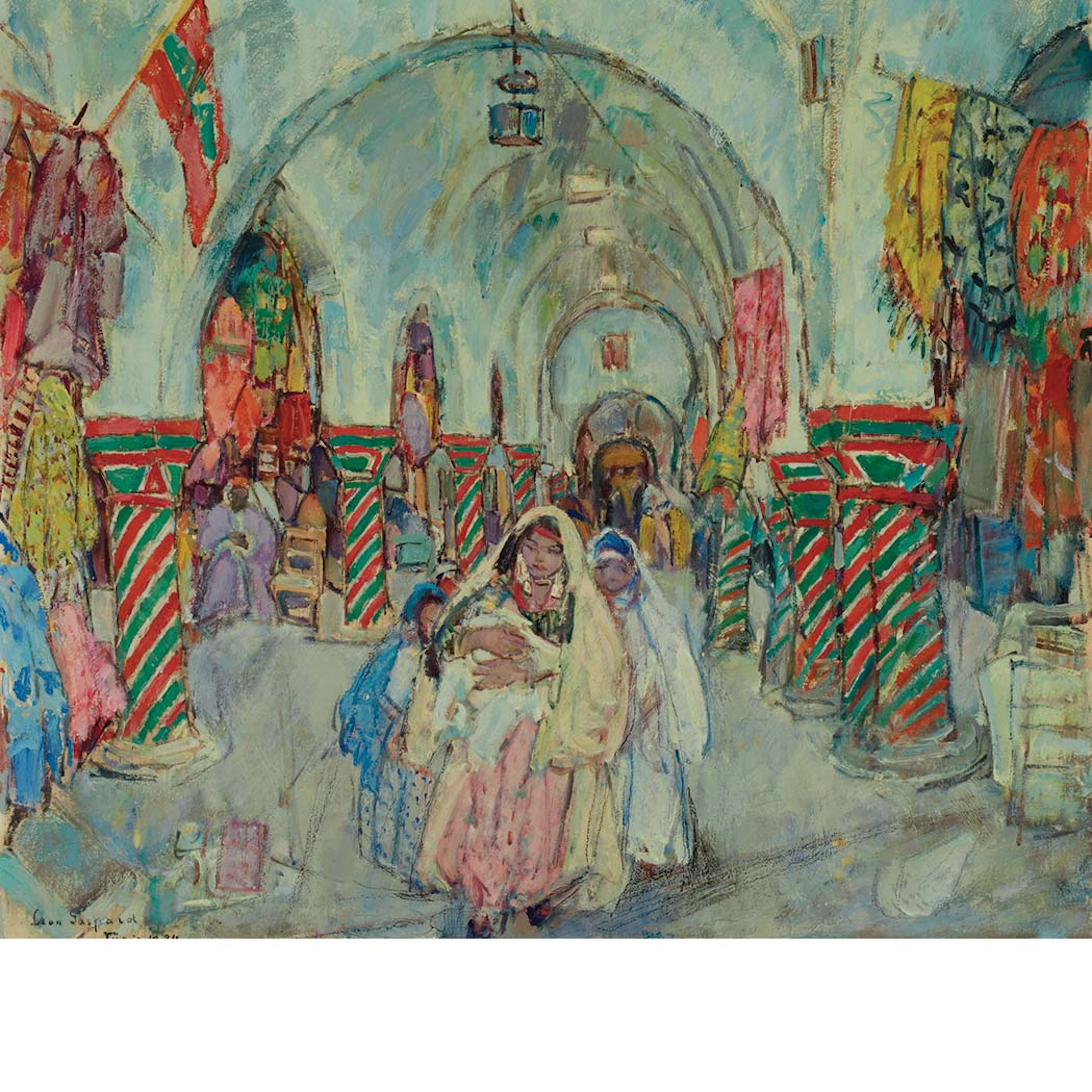 Mother, Baby and Two Children, Tunis, 1934